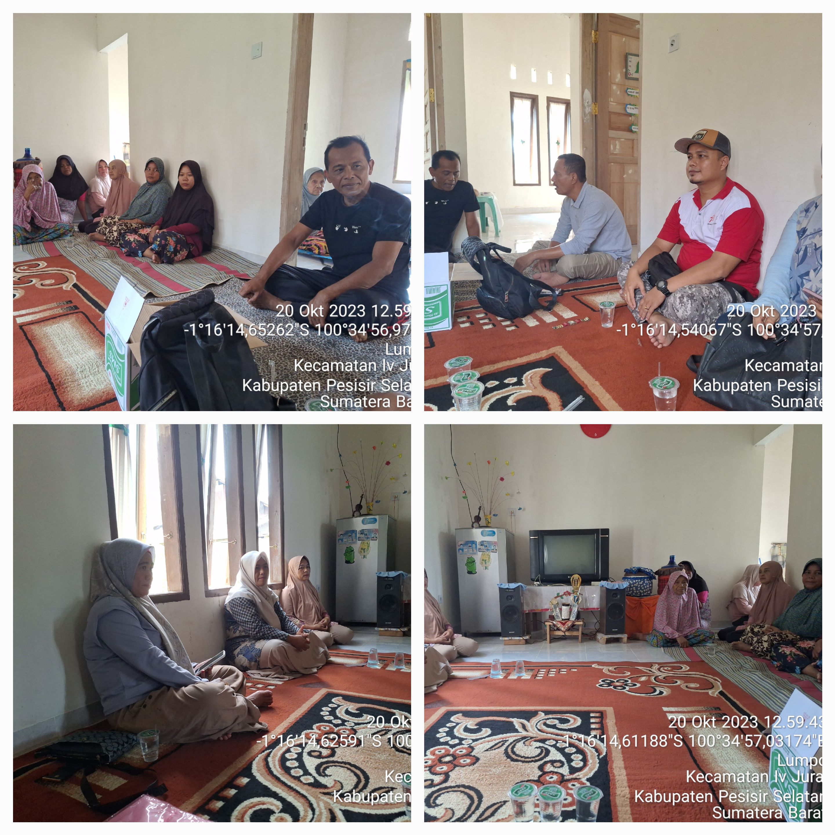 PUSKESWAN PAINAN IKUT CPCL DI KELOMPOK TANI MARANSI II NAGARI LUMPO KEC. IV JURAI