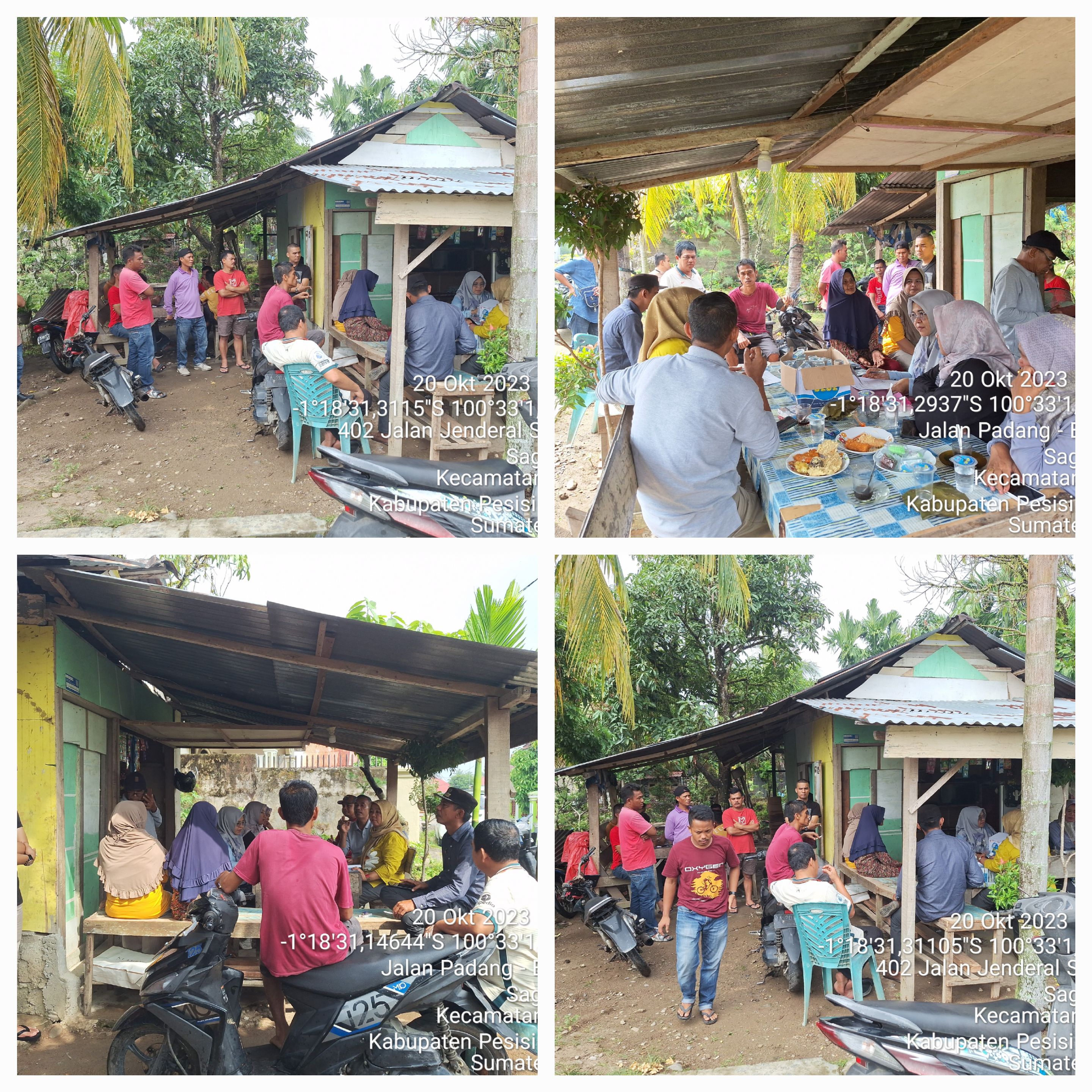 PUSKESWAN PAINAN IKUT CPCL DI KELOMPOK TANI KARANG TARUNA SAGO NAGARI SAGO SALIDO KEC. IV JURAI