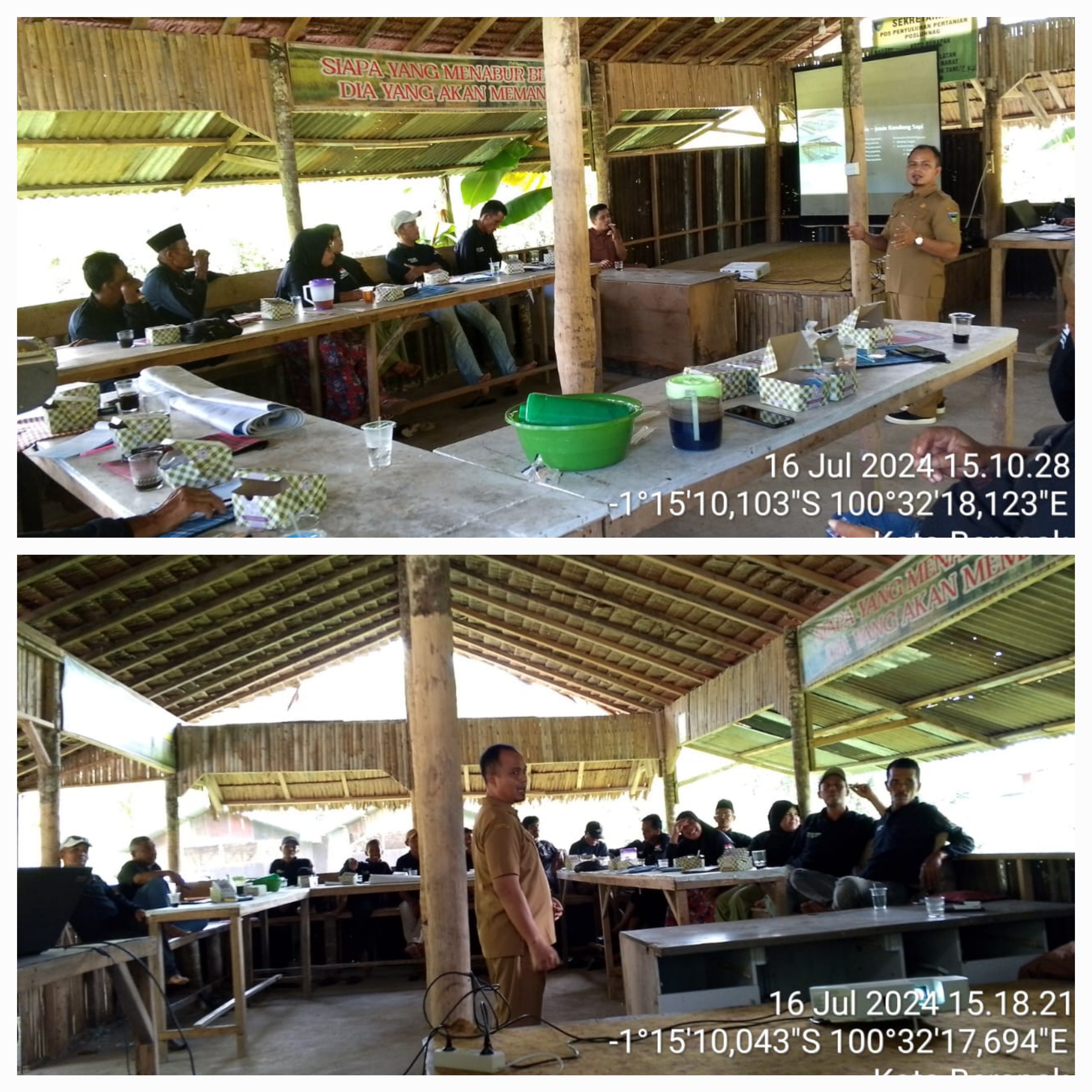 SEKOLAH LAPANG (SL) KOMODITI TERNAK SAPI DI KELOMPOK “PUNAGO” NAGARI KOTO BERAPAK  KECAMATAN BAYANG