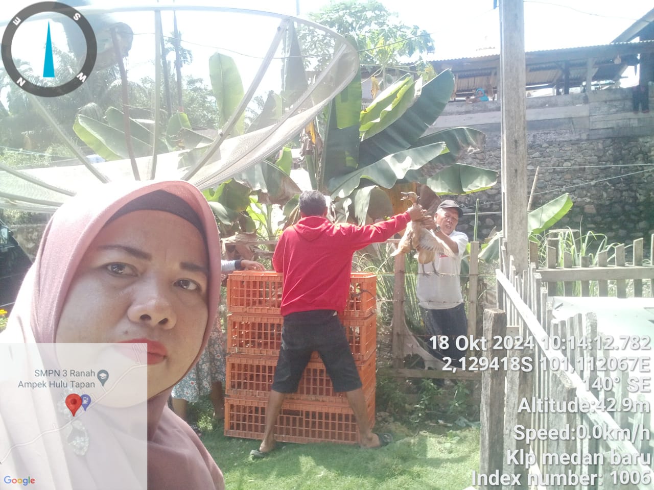 Pemilihan bibit ternak itik petelur yang baik kelompok tani Medan Baru Nagari Talang Balarik