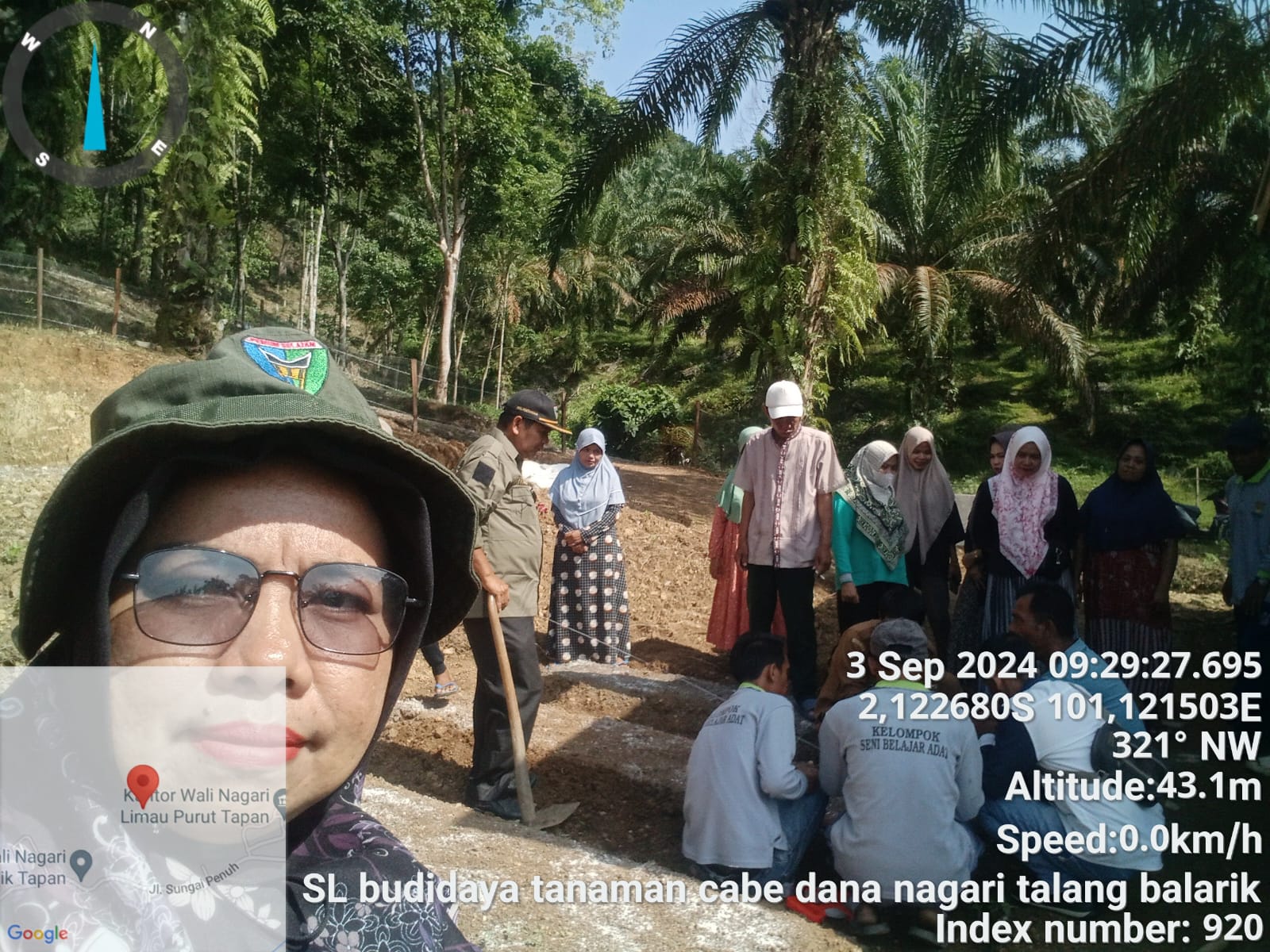 PELATIHAN BUDIDAYA CABE PROGRAM KETAHANAN PANGAN NAGARI TALANG BALARIK
