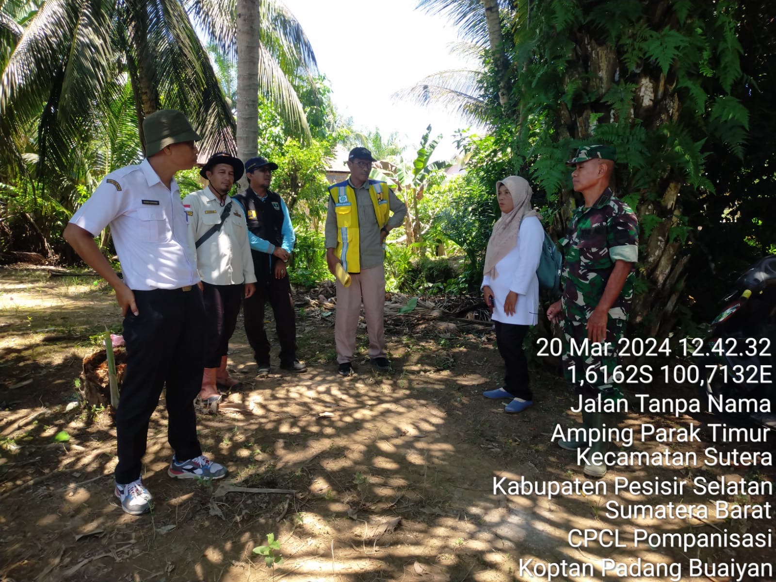 Rapat Koordinasi dalam rangka Vidio Confrens untuk mendukung program pemerintah dalam ketahanan pang