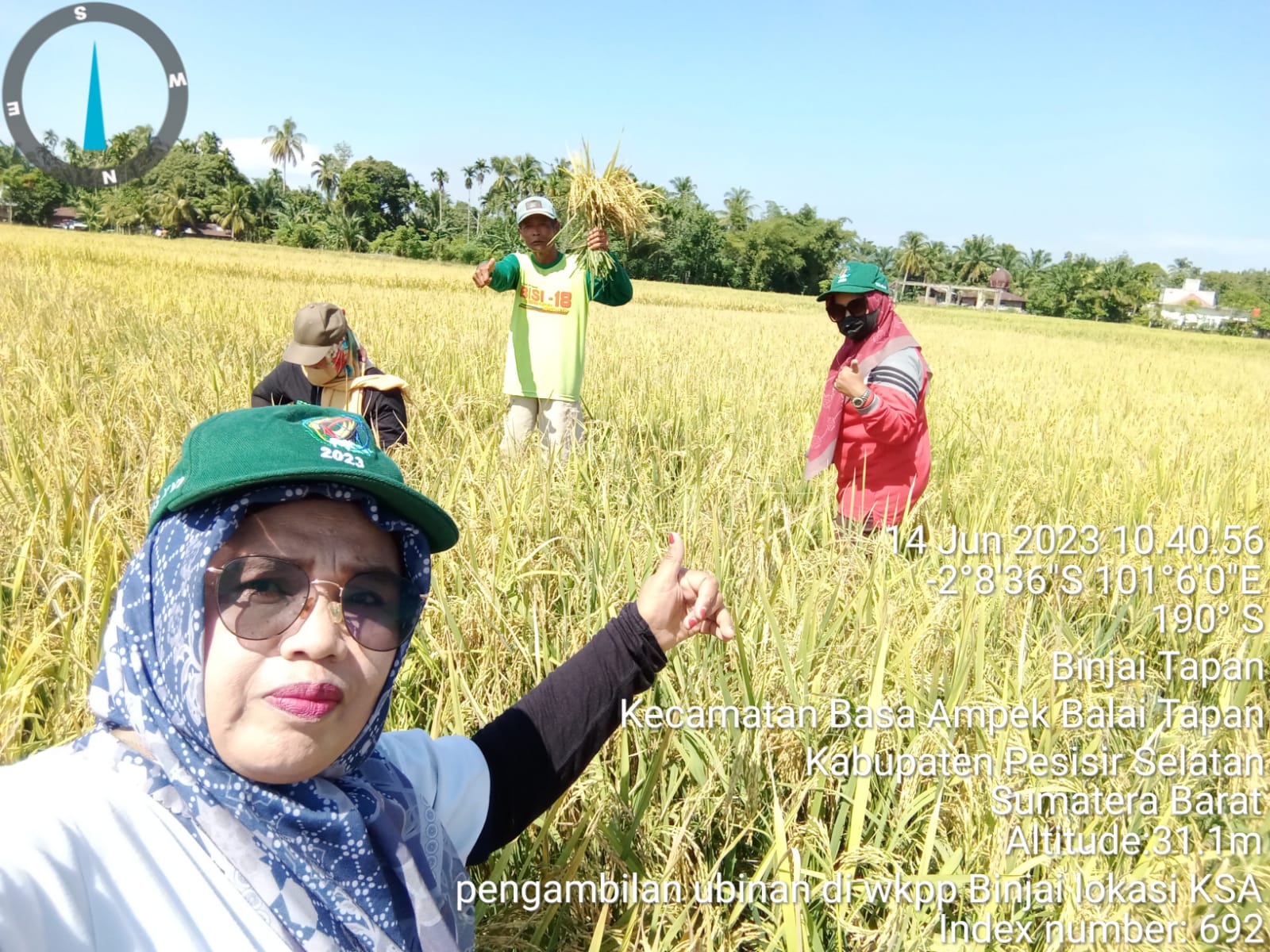 PENGAMBILAN UBINAN TITIK KSA