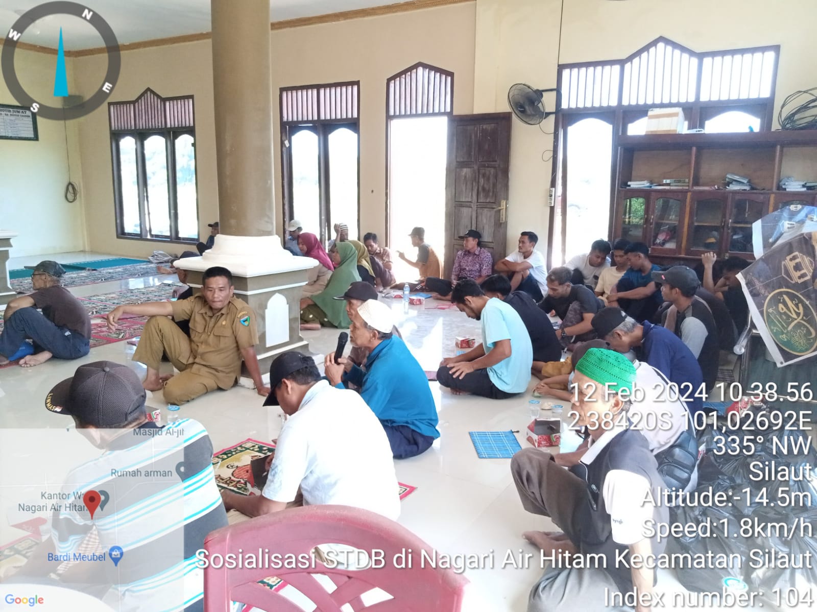 SOSIALISASI SURAT TANDA DAFTAR BUDIDAYA (STD-B) DI NAGARI AIR HITAM KECAMATAN SILAUT KABUPATEN PESIS