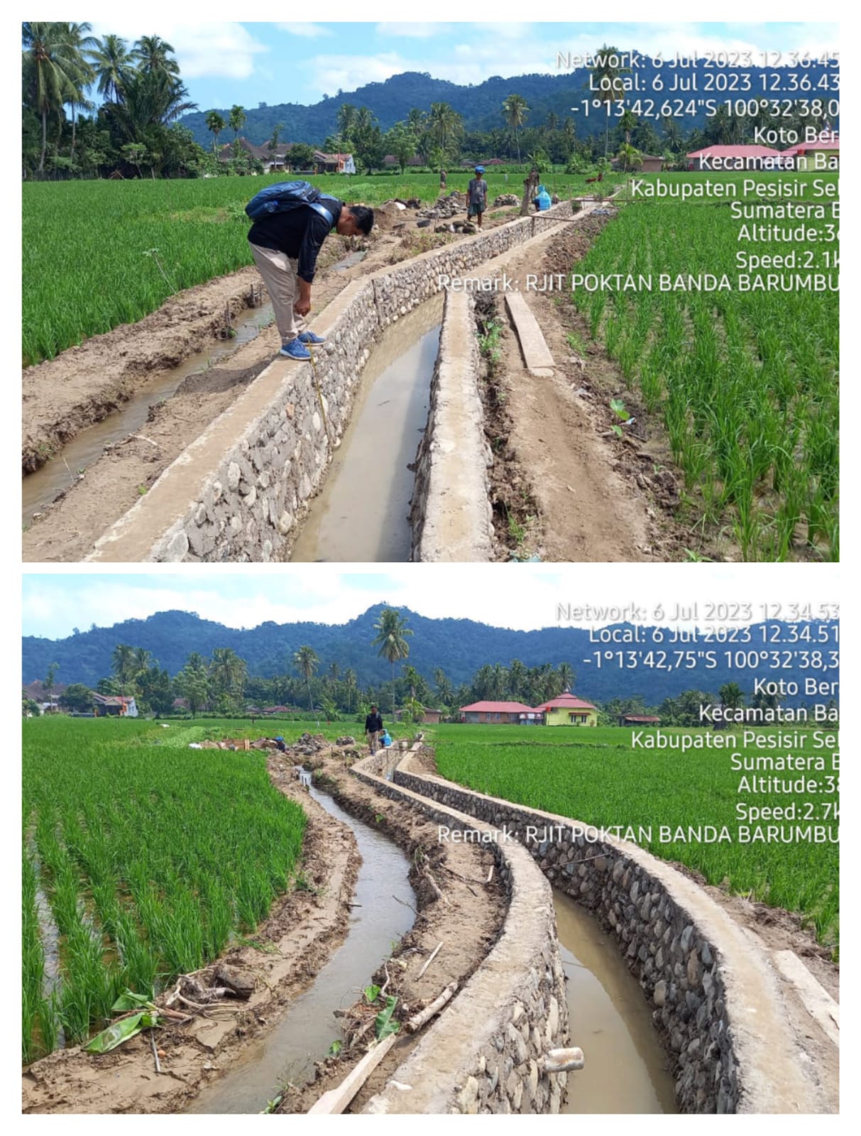 PENCAIRAN DANA TAHAP II KELOMPOK TANI BANDA BARUMBUANG KENAGARIAN KAPELGAM KECAMATAN BAYANG