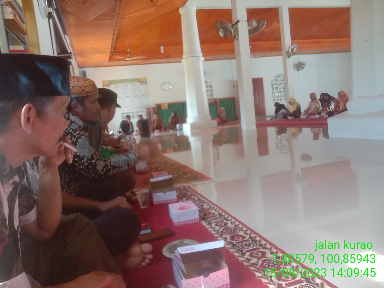 BPP KECAMATAN RANAH PESISIR MENGHADIRI MUSNAG DI NAGARI PELANGAI KACIAK