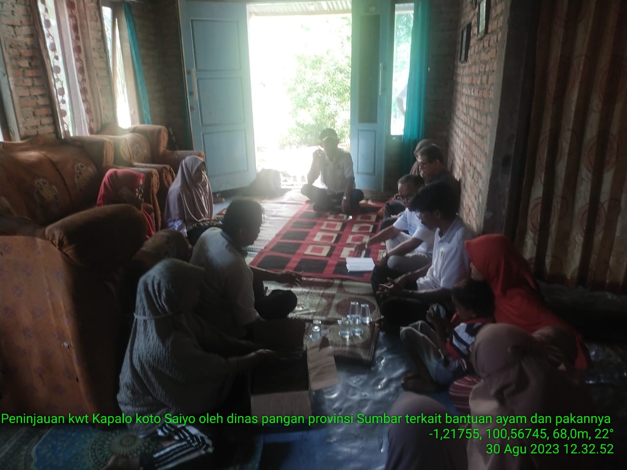 Cpcl bantuan ternak ayam di KWT Kapalo koto Saiyo Nagari Koto Baru Koto Berapak