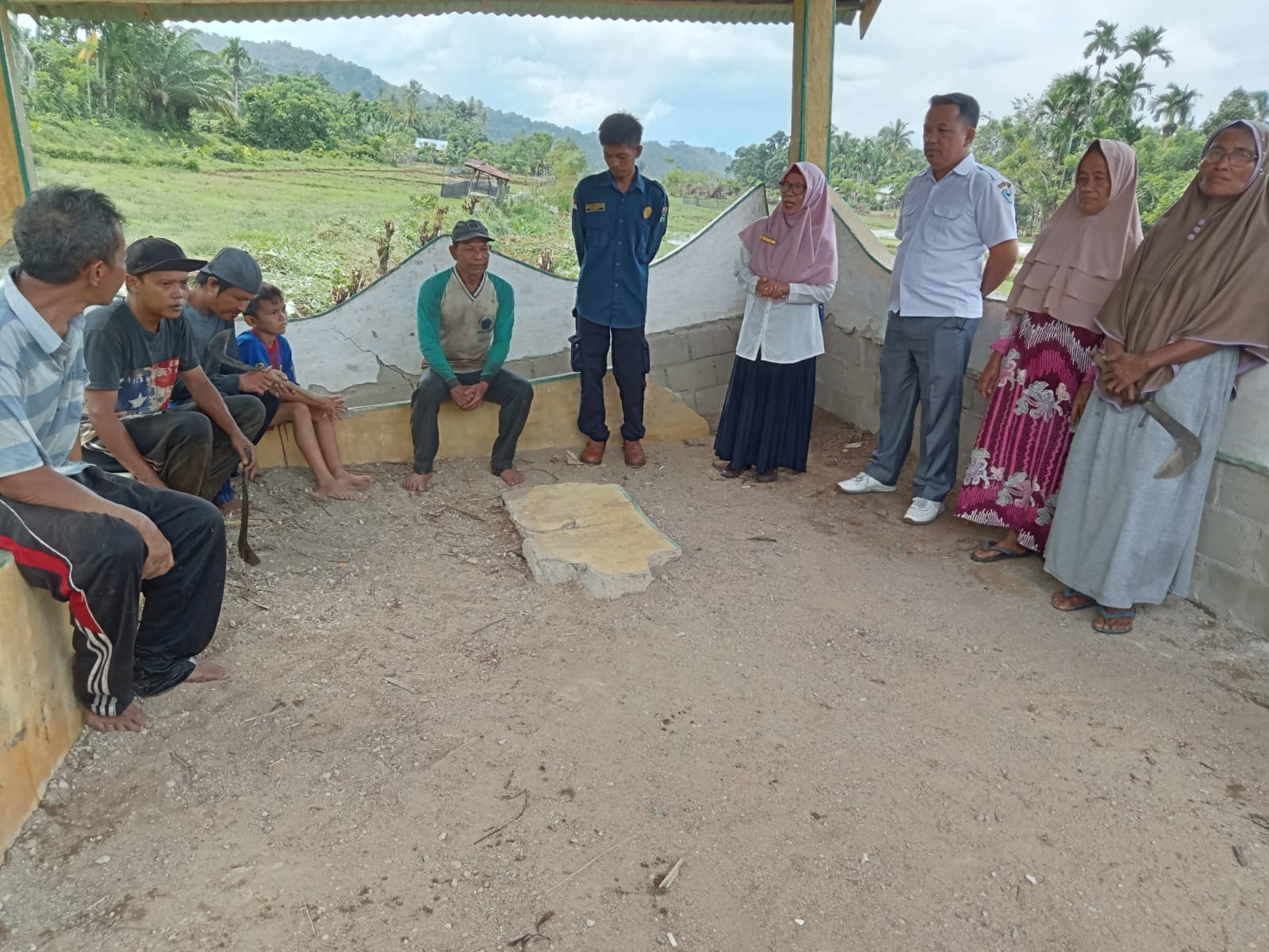 Kelompok tani Labuh Bersatu Goro bersama ( Kegiatan DPI )