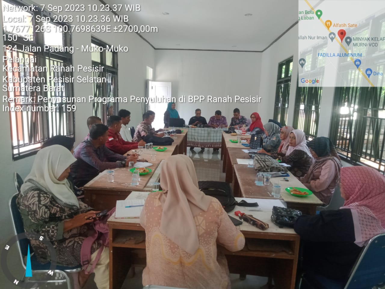 Penyusunan Programa Penyuluhan Pertanian Tahun 2024 di BPP Kecamatan Ranah Pesisir