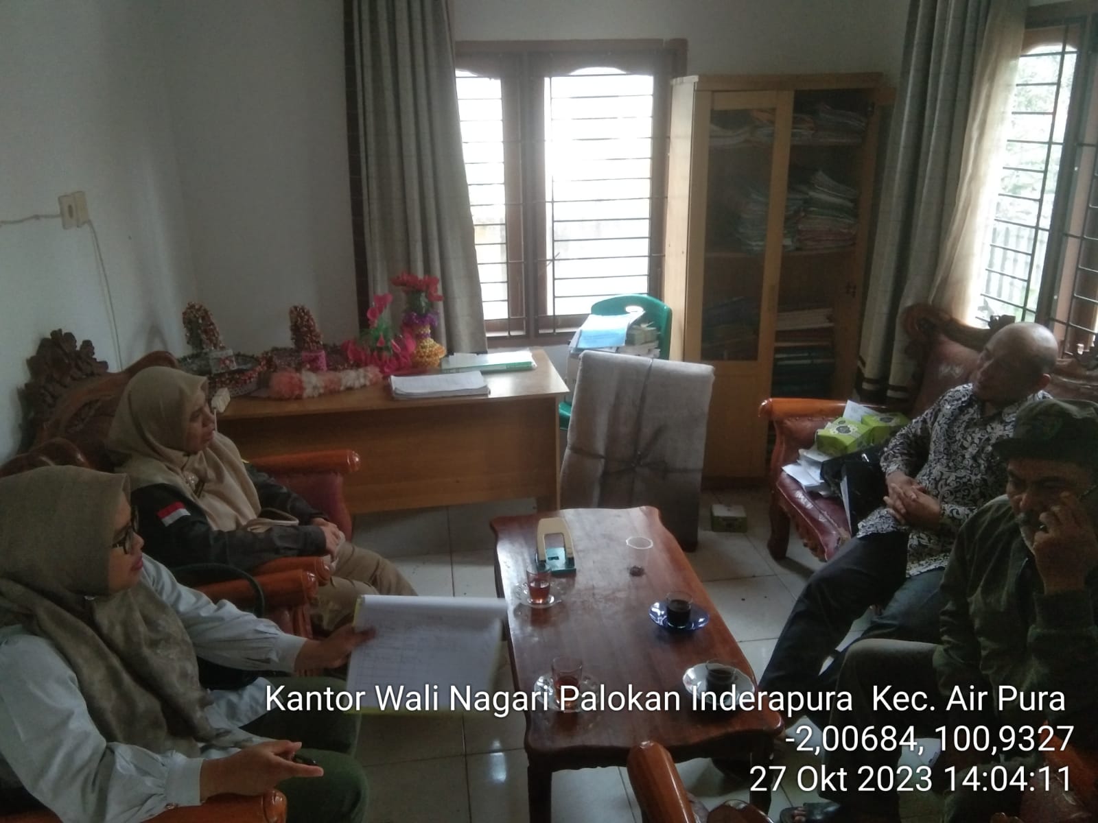 Pengukuran Aset Tanah di Puskeswan Terpadu Kec. Air Pura