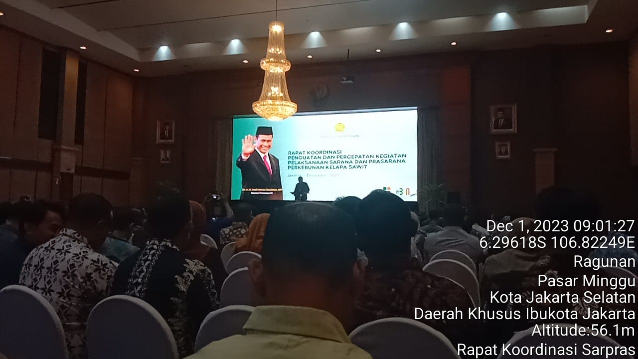 Rapat Koordinasi Percepatan Kegiatan Sarana dan Prasarana (Sarpras) Perkebunan di Kementrian Pertani