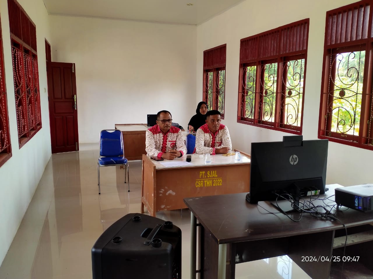 Kegiatan Zoom meeting dengan judul Sapa penyuluh Pasisia