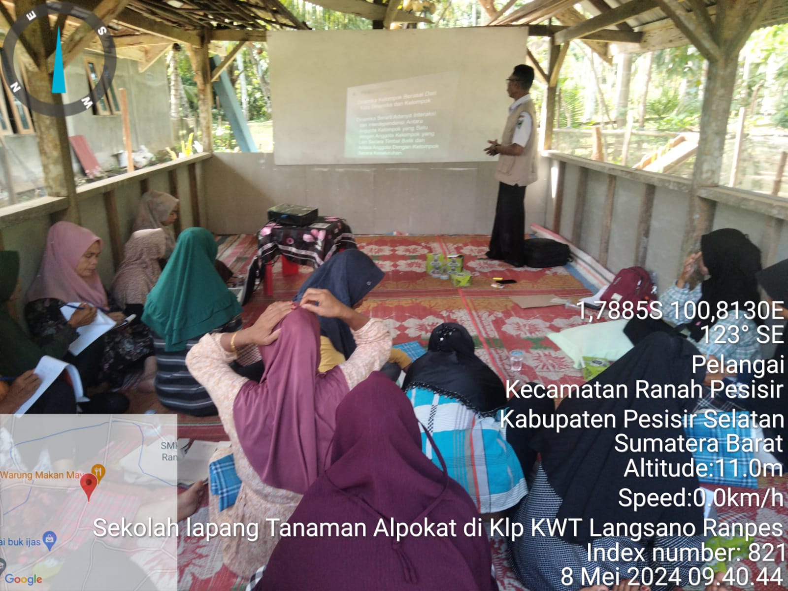 PERTEMUAN KE 3 SL GAP ALPOKAT DI KWT LANGSANO, NAGARI KOTO VIII PELANGAI