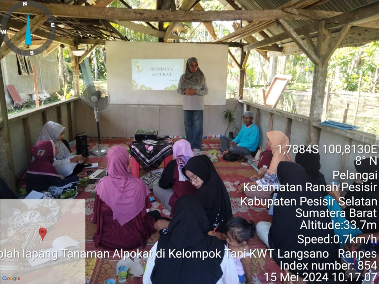 PERTEMUAN KE 4 SL GAP ALPOKAT DI KWT LANGSANO, NAGARI KOTO VIII PELANGAI