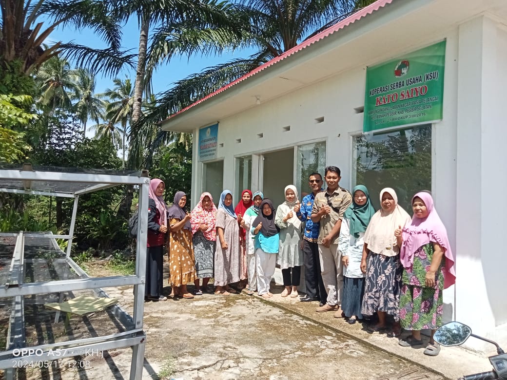 VERIFIKASI RENCANA SEKOLAH LAPANGAN ITIK DI KWT KATO SAIYO 