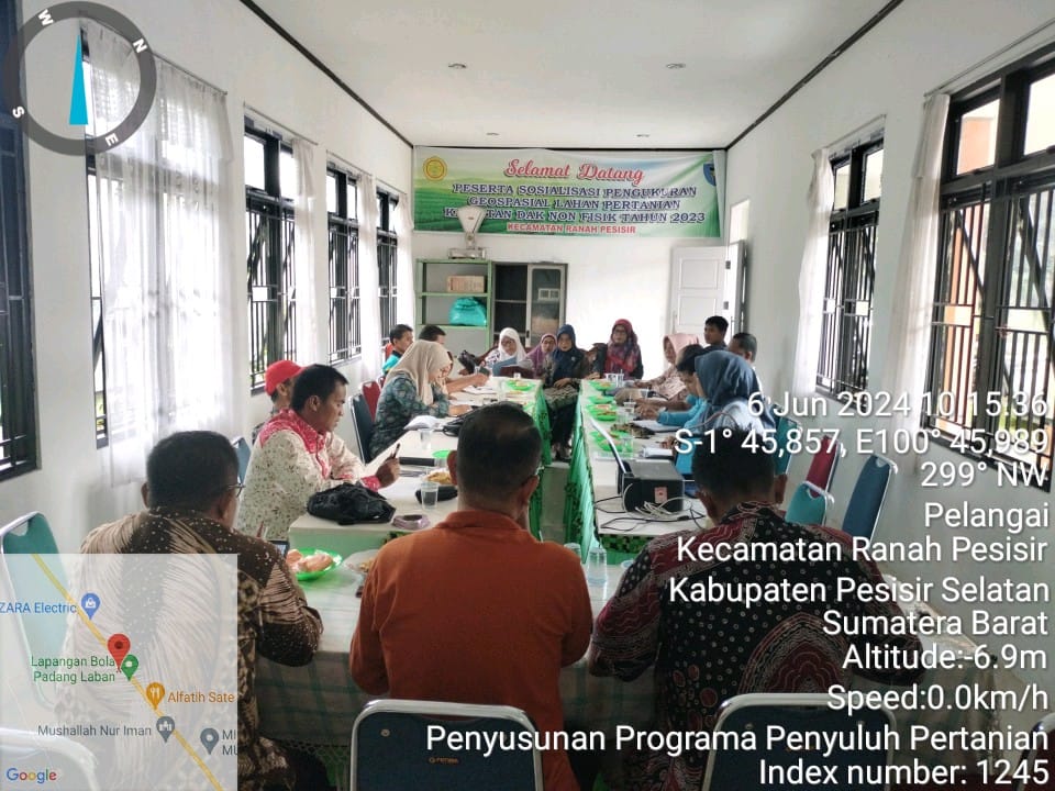 Penyusunan Programa Penyuluhan Pertanian Tingkat Kecamatan di BPP Ranah Pesisir