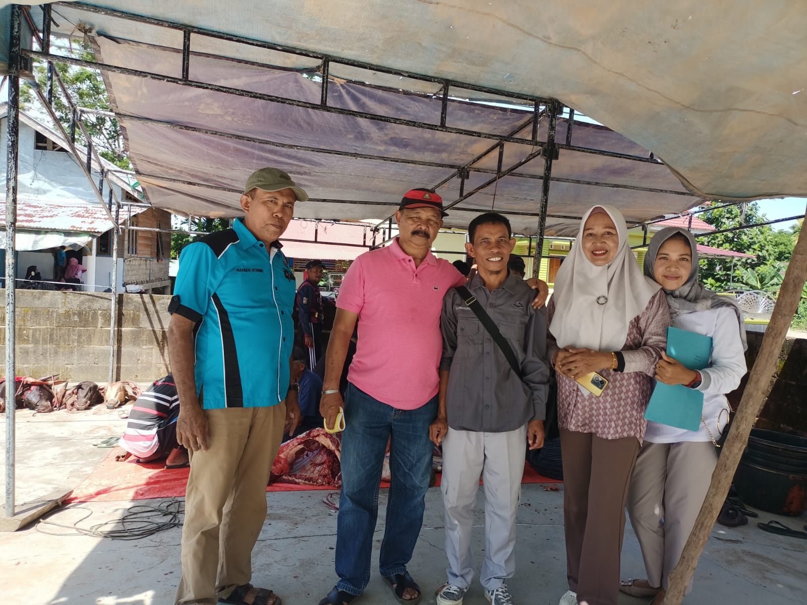 pengawasan dan pembinaan pemotongan hewan qurban di kecamatan Batang Kapas