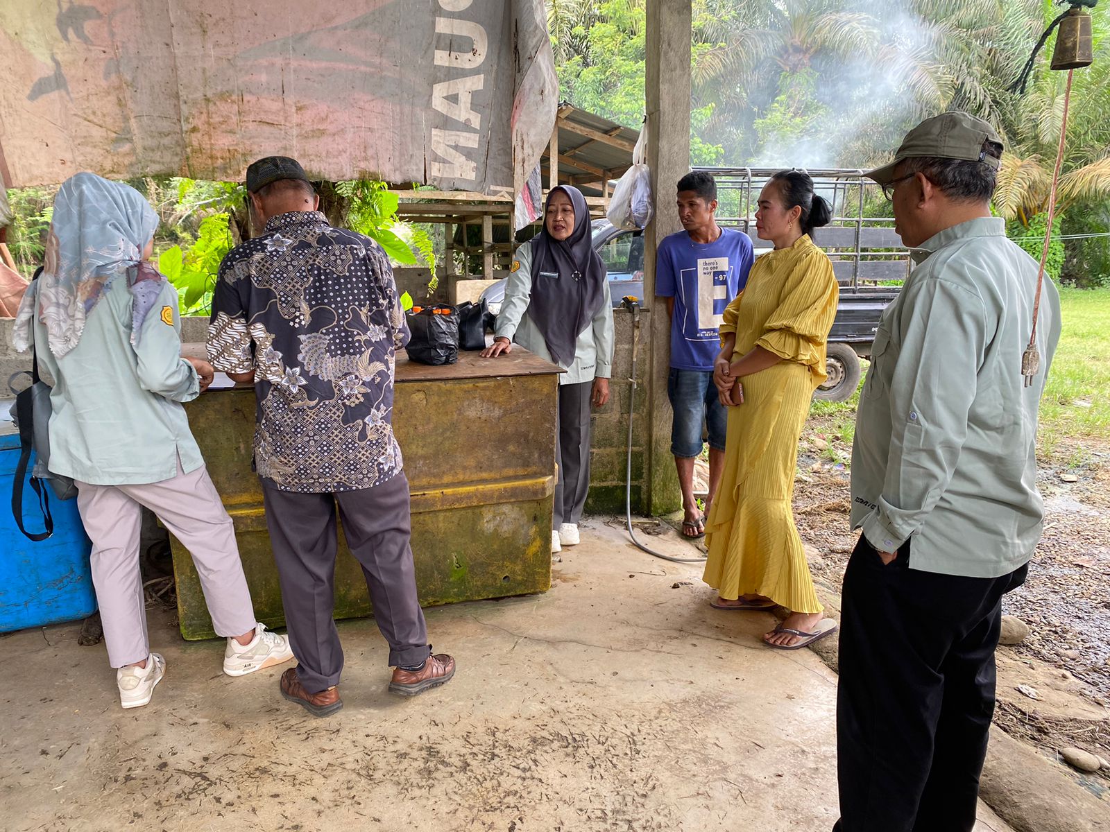 pembinaan Tempat Pemotongan Hewan Ruminansia (TPH-R) ke kecamatan Linggo Sari Baganti