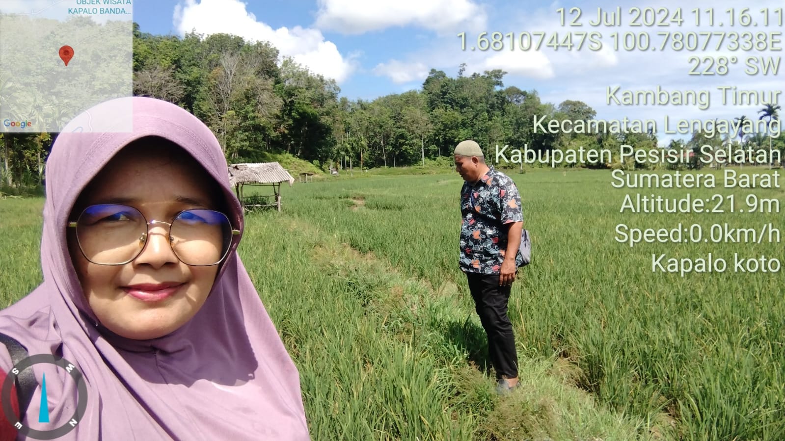 Pengamatan OPT di WKPP tampunik 