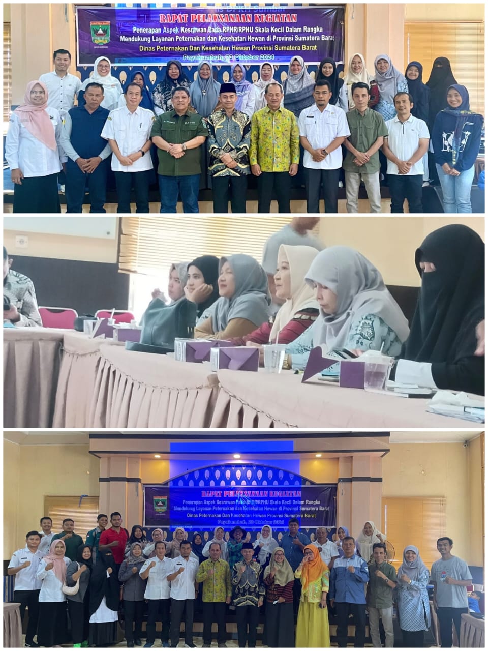 Sosialisasi Pemenuhan Persyaratan Teknis Kesmavet dan Kesrawan Rumah Potong Hewan Ruminansia / Ungga