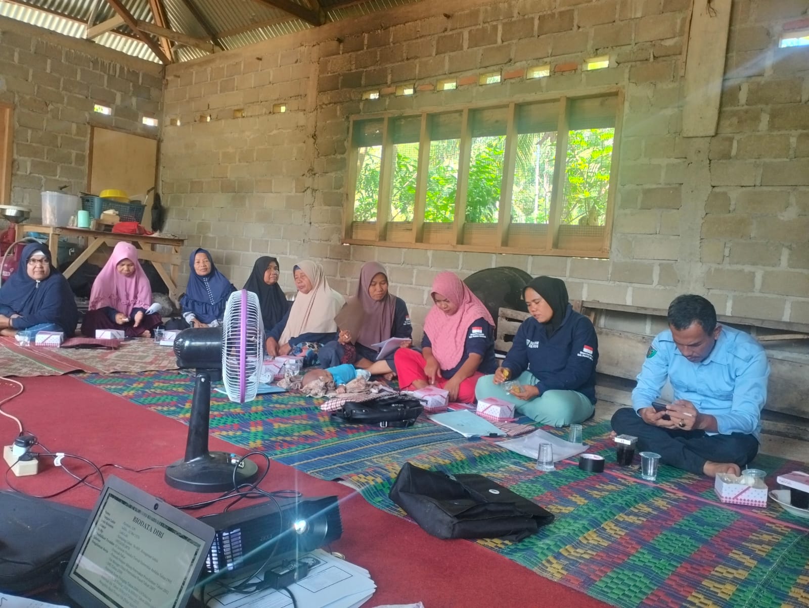 Pelaksanaan Sekolah Lapang Ternak Itik yang ke - 2 di Kelompok tani Kato Saiyo di Nagari Pasia Pelan