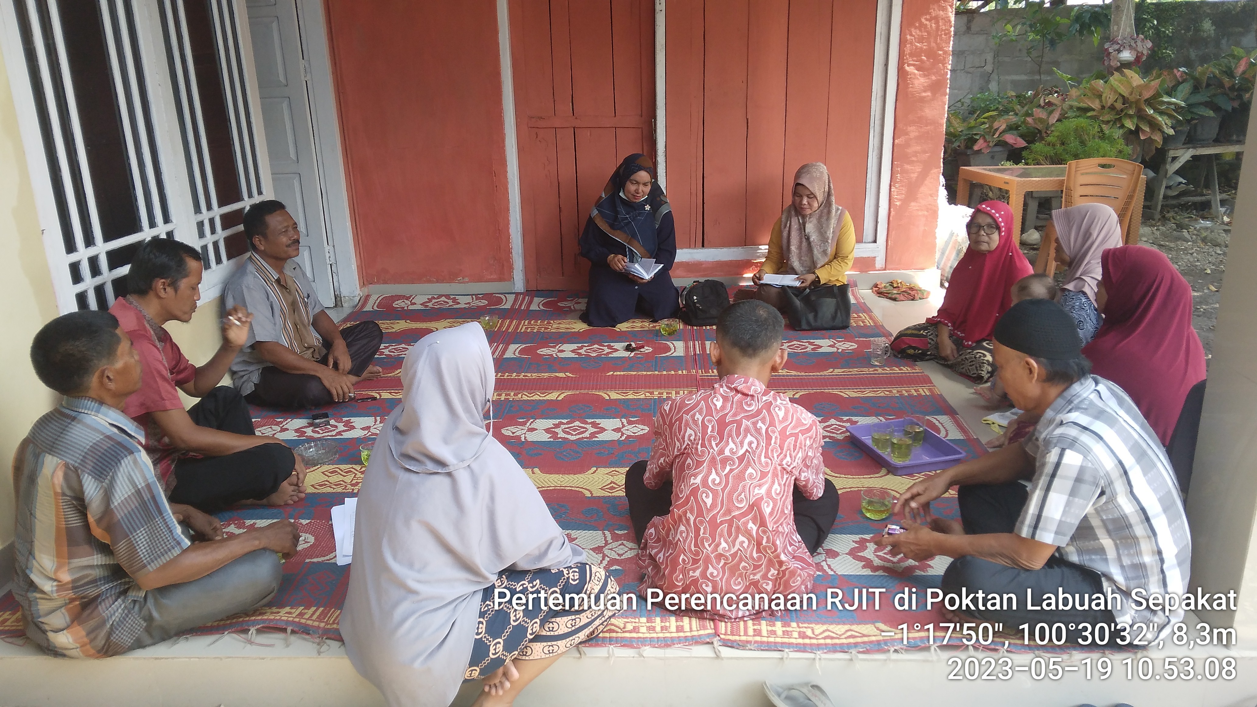 Sosialisasi Kegiatan RJIT di Poktan Labuah Sepakat