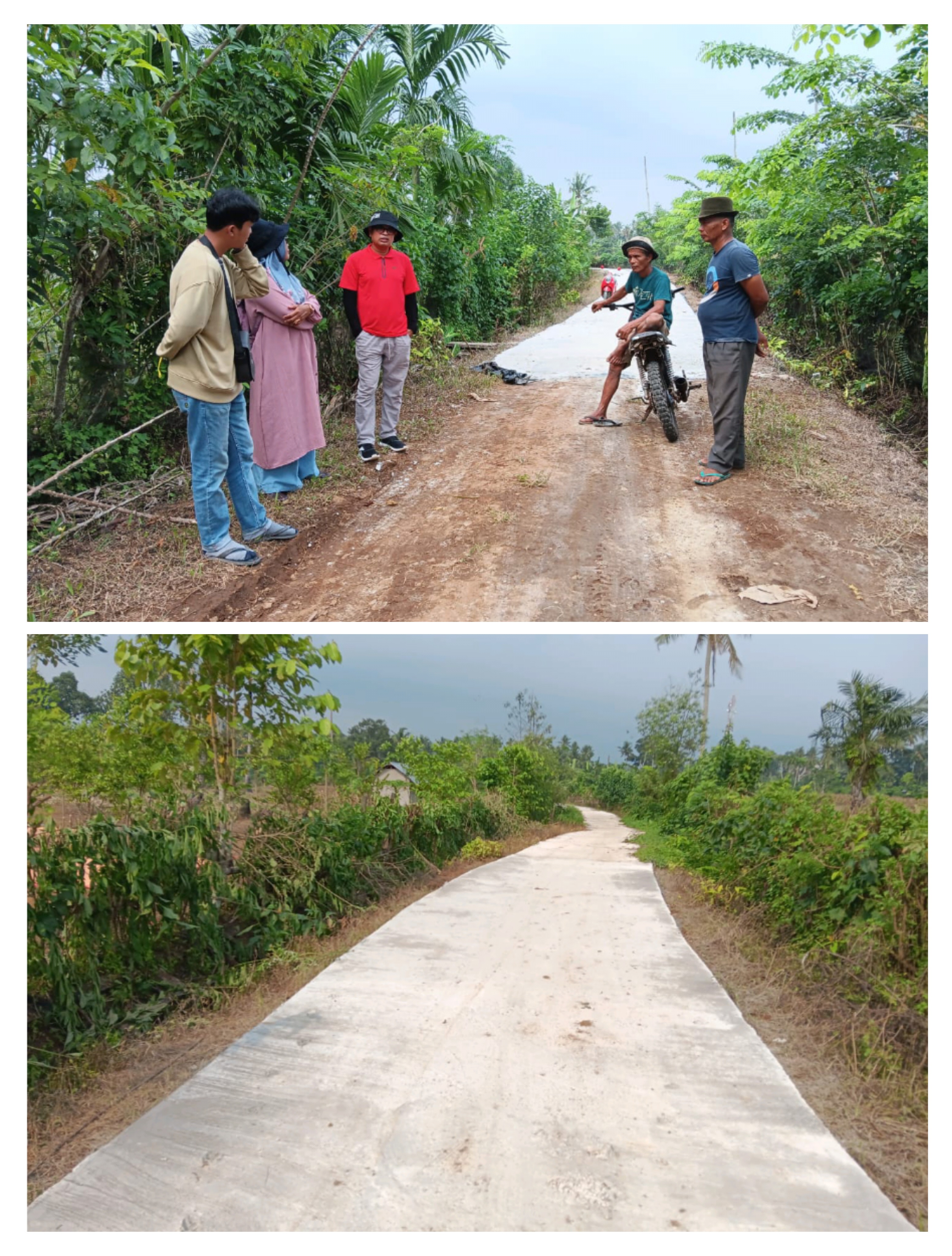 JALAN PRODUKSI PERTANIAN TANJUNG JAYA SAKATO AKAN SEGERA DIMANFAATKAN OLEH NAGARI SIMPANG LAMA INDER