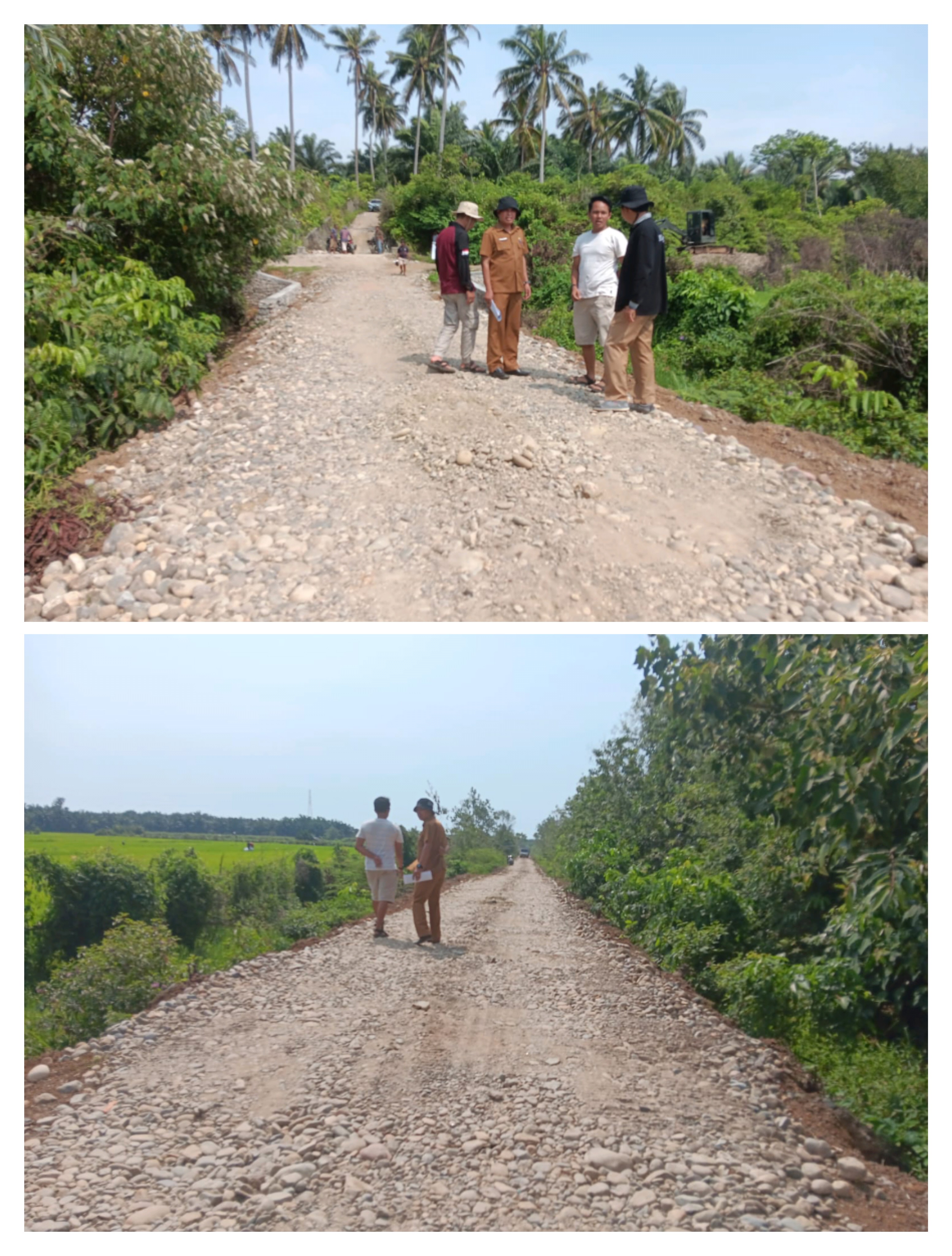 AKSES JALAN USAHA TANI KELOMPOK KOTO SAIYO NAGARI PASAR BUKIT AIR HAJI AKAN LANCAR