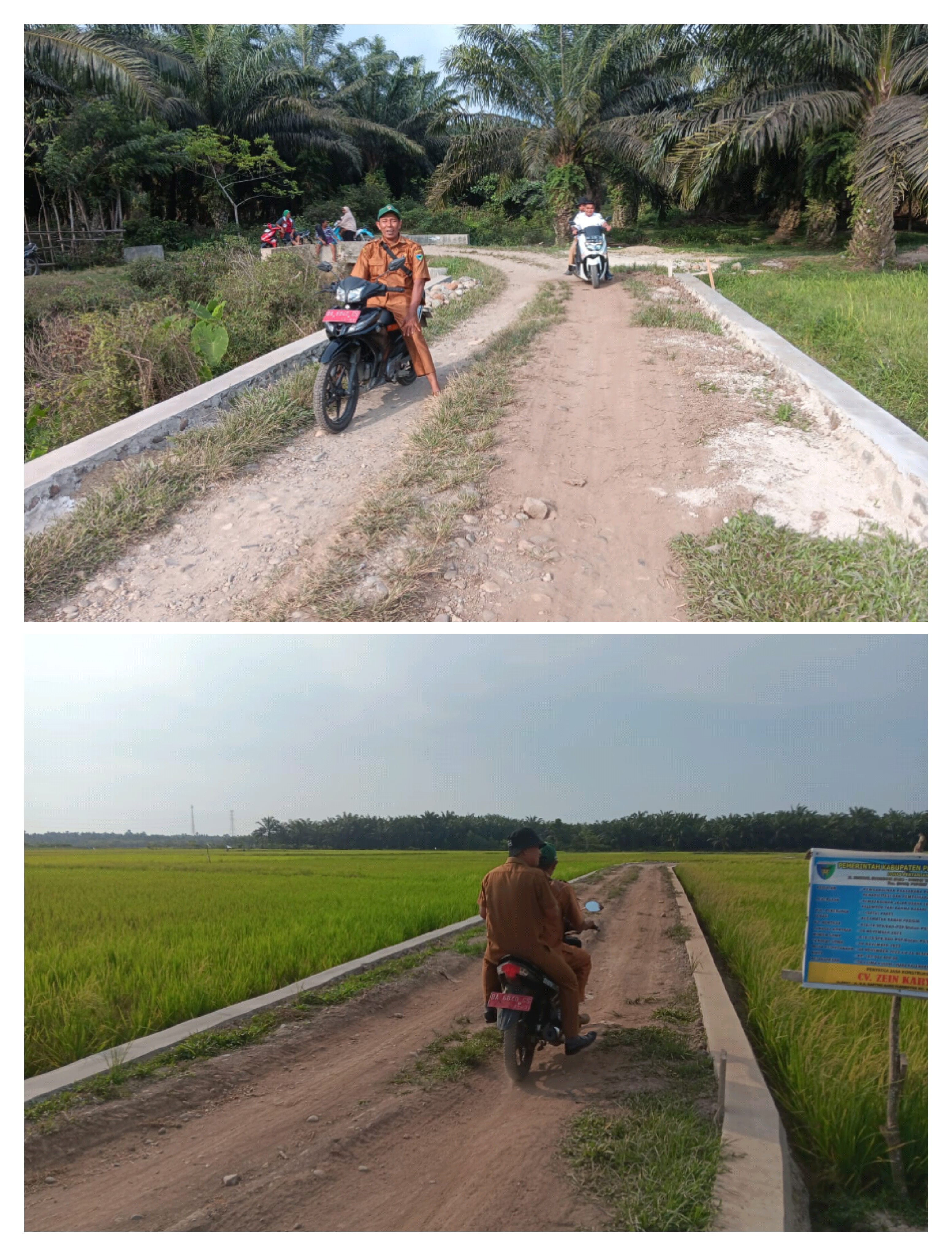 PETANI DINAGARI SUNGAI LIKU AKAN MEMPUNYAI JALAN USAHA TANI YANG REPRESENTATIF