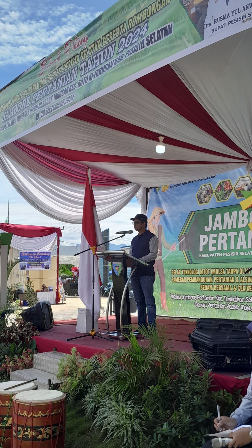 TPH-PESISIR SELATAN MENJADI PENYUMBANG PANGAN TERBESAR DI SUMBAR