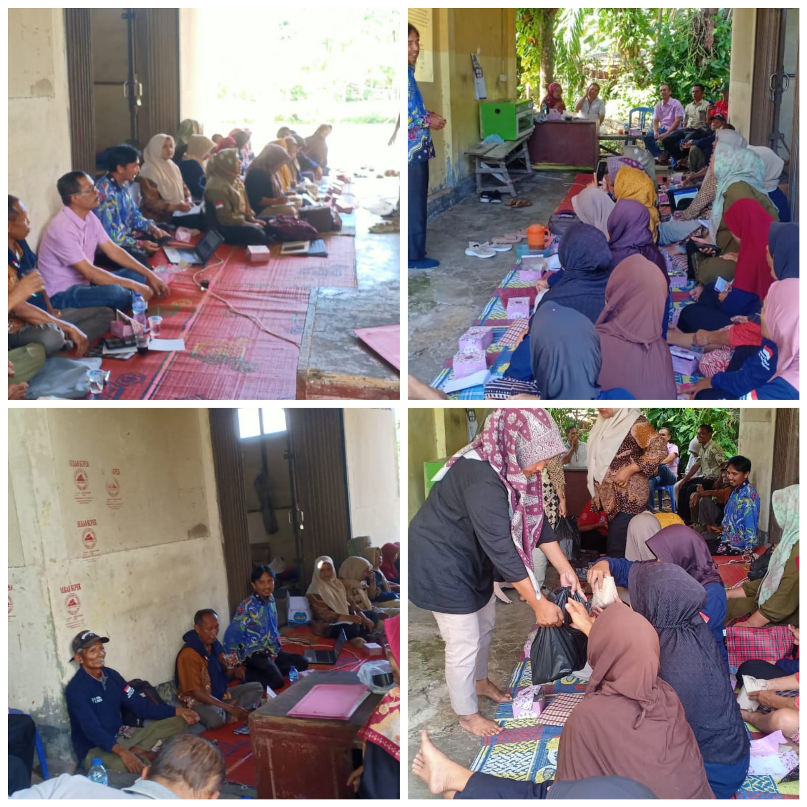 PERTEMUAN KETIGA SEKOLAH LAPANG TERNAK ITIK DI KELOMPOK RAWANG TALAGO KEC.SUTERA