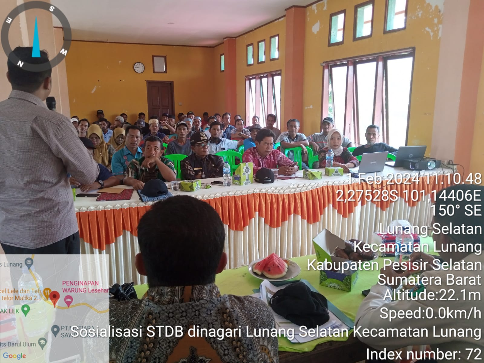 SOSIALISASI SURAT TANDA DAFTAR BUDIDAYA (STD-B) DI NAGARI LUNANG SELATAN KECAMATAN LUNANG KABUPATEN 