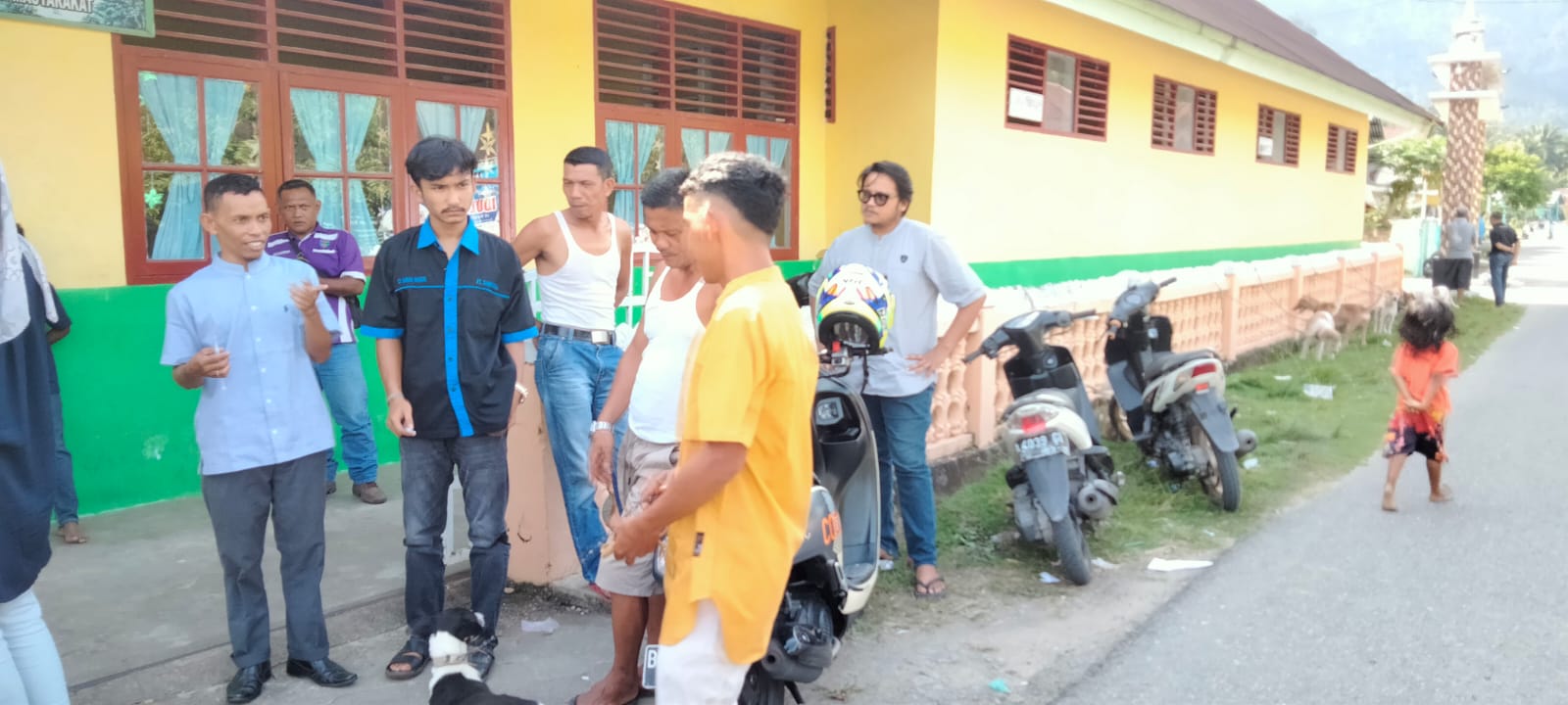 Monitoring Vaksinasi Rabies di Kecamatan Batang Kapas