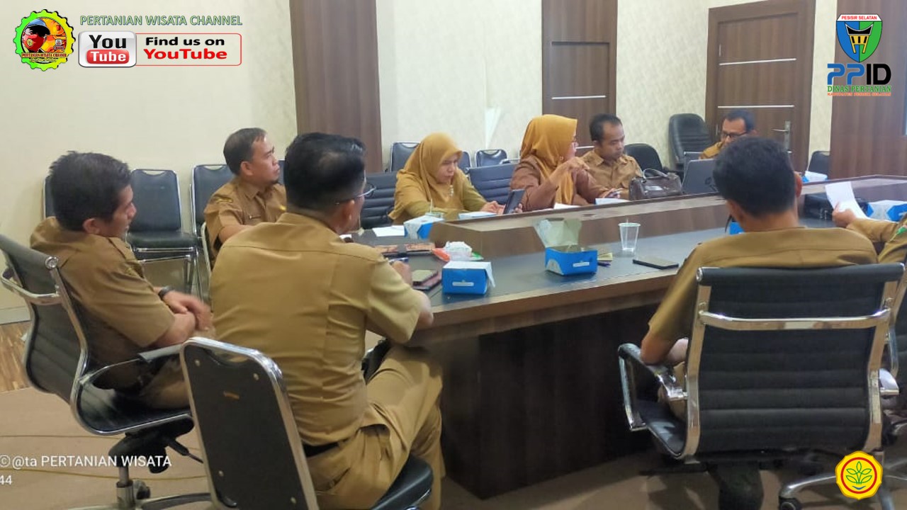 PELUANG INVESTASI, DINAS PERTANIAN IKUTI RAPAT PERTIMBANGAN IZIN PABRIK PT. KENCANA SAWITA SENTOSA