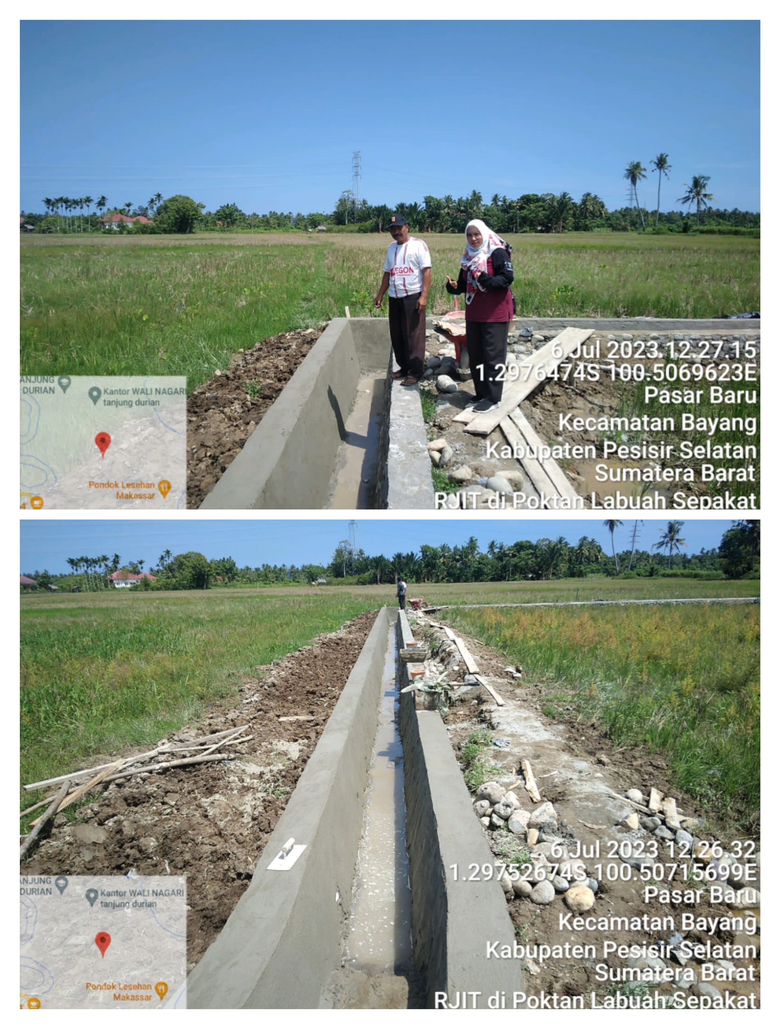 KELOMPOK TANI LABUAH SEPAKAT NAGARI TANJUNG DURIAN PASAR BARU KECAMATAN BAYANG OPTIMIS DENGAN DICAIR