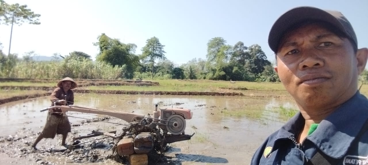 Turlap di WKPP Ampang Tulak Kelompok Tani genting hilir