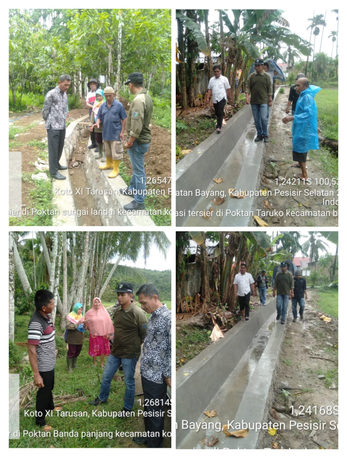 MONITORING DAN EVALUASI KEGIATAN REHABILITASI DAN PEMBANGUNAN JARINGAN IRIGASI TERSIER