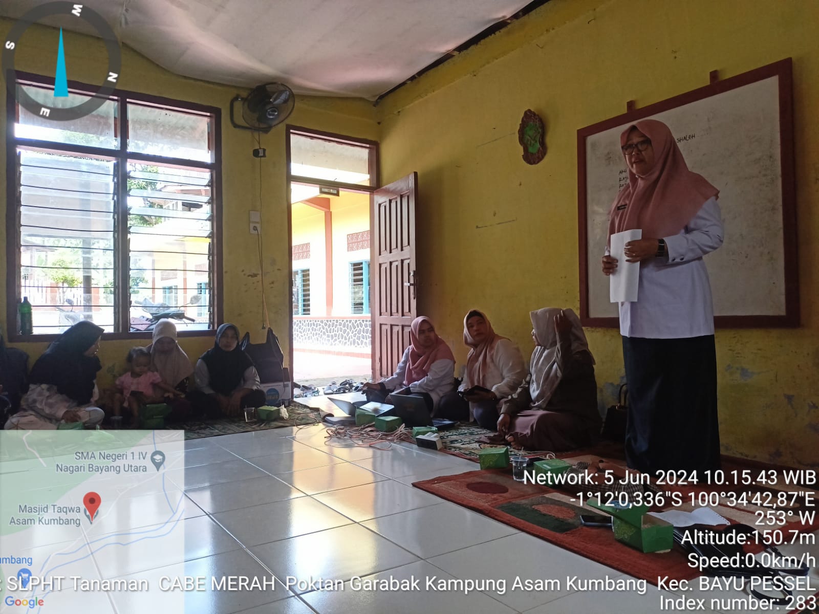 SL PHT Cabe di Kelompok Tani Garabak Kampung Asam Kumbang Nagari Puluik-Puluik Selatan