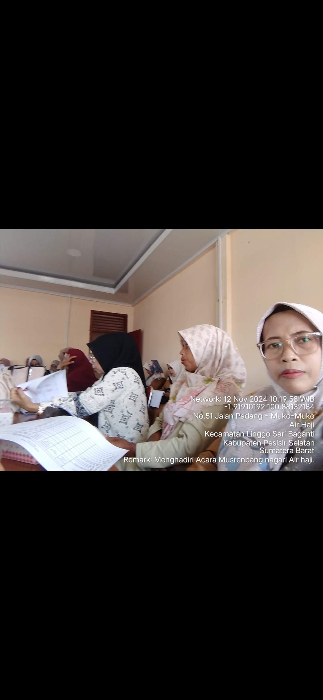 MENGHADIRI ACARA MUSREMBANG NAGARI AIR HAJI