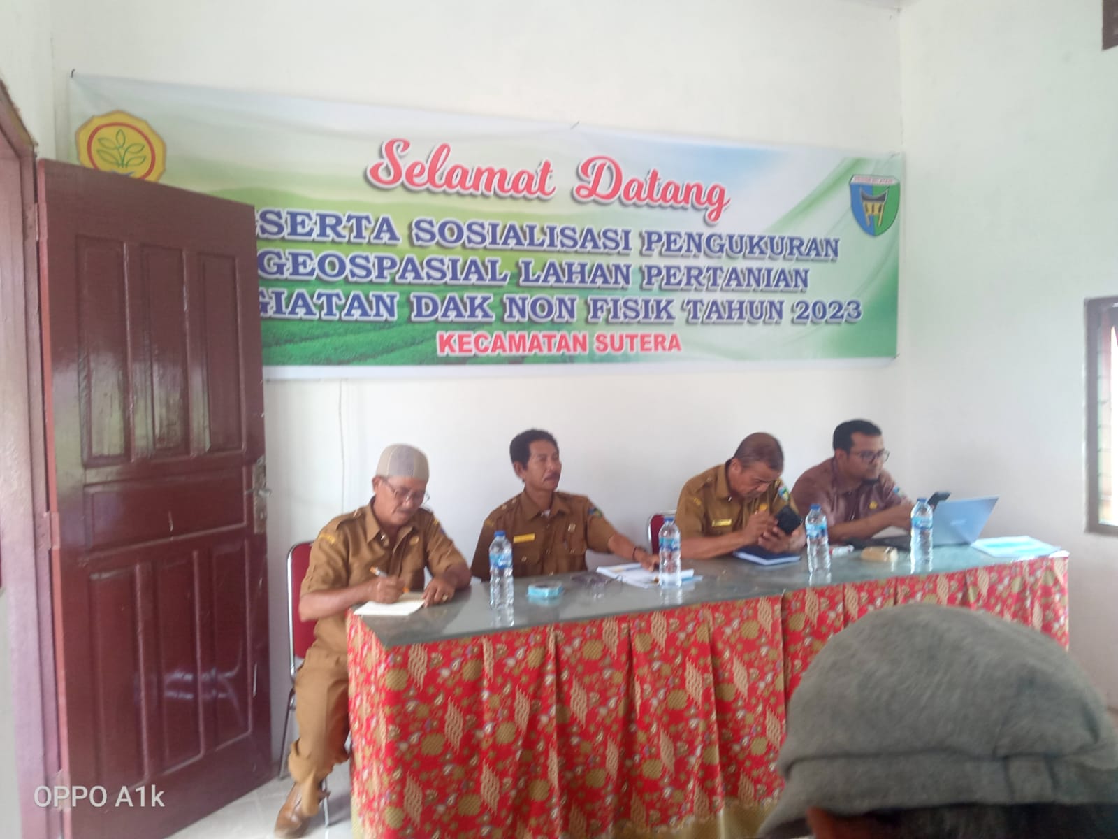Sosialisasi Pengukuran Geospasial Lahan BPP Sutera