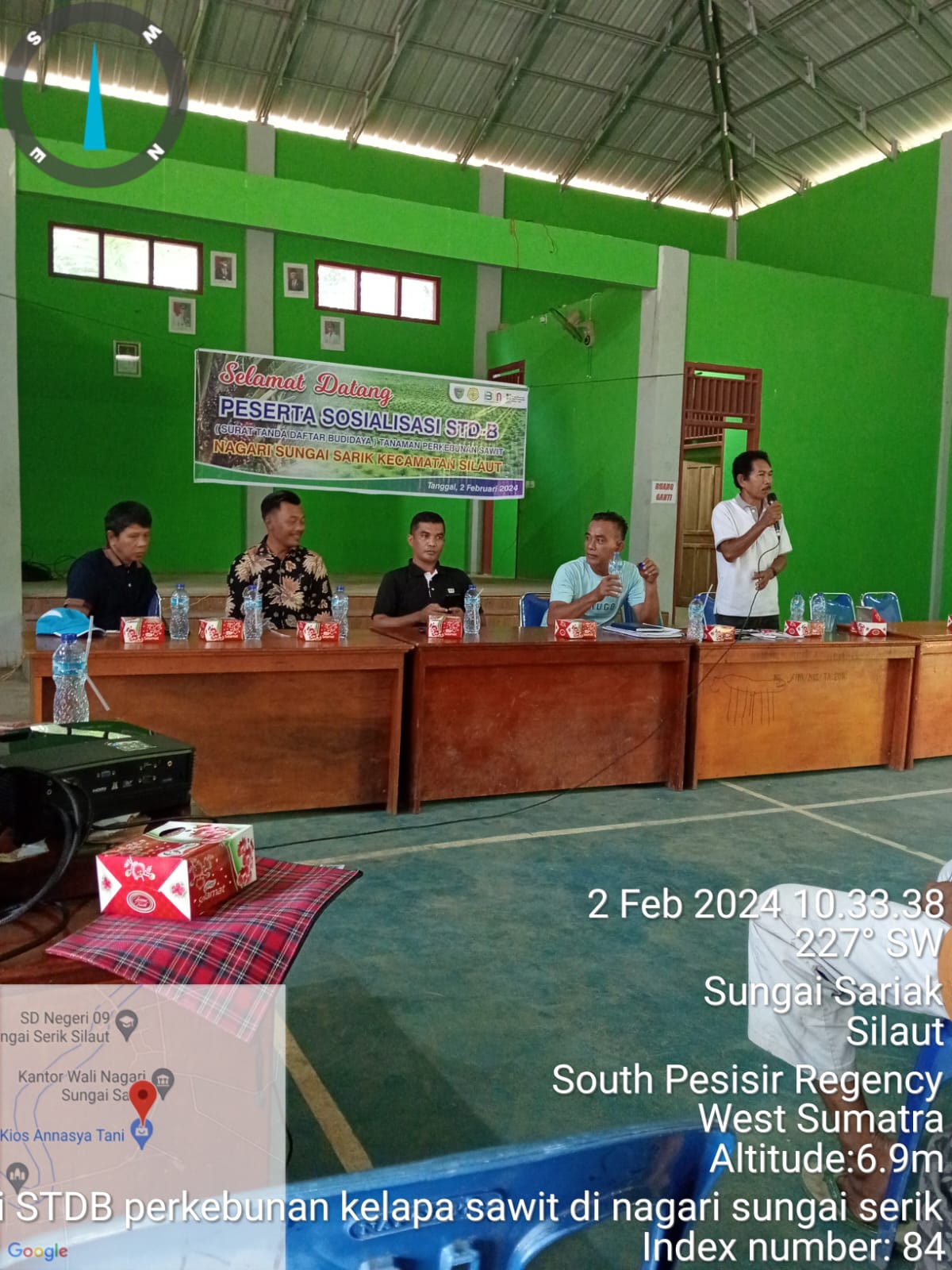 Sosialisasi Surat Tanda Daftar Budidaya (STD-B) di Nagari Sungai Sariak Kecamatan Silaut  Kabupaten 