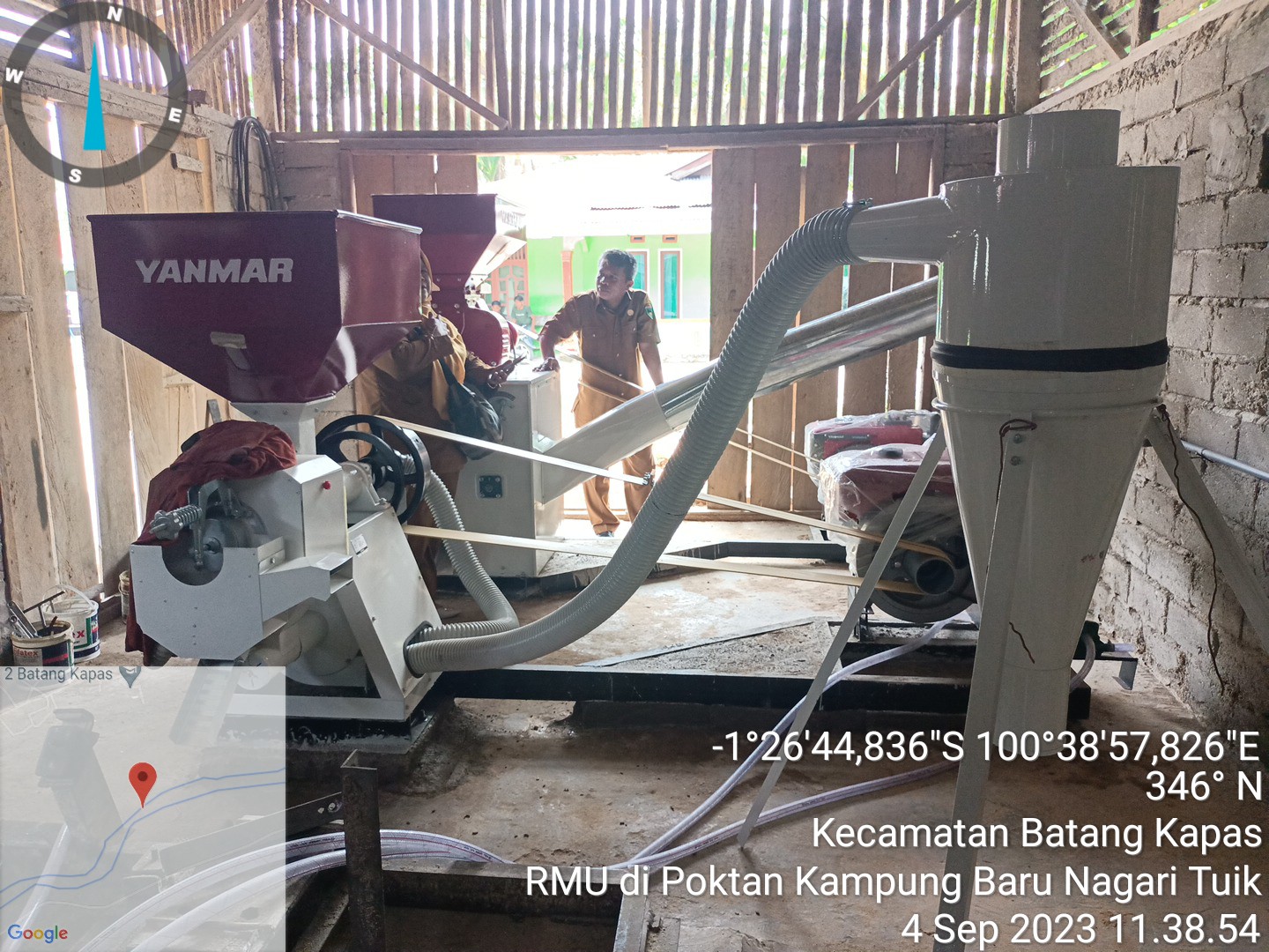 Survei Bantuan RMU di Poktan Kampung Baru Nagari Tuik 