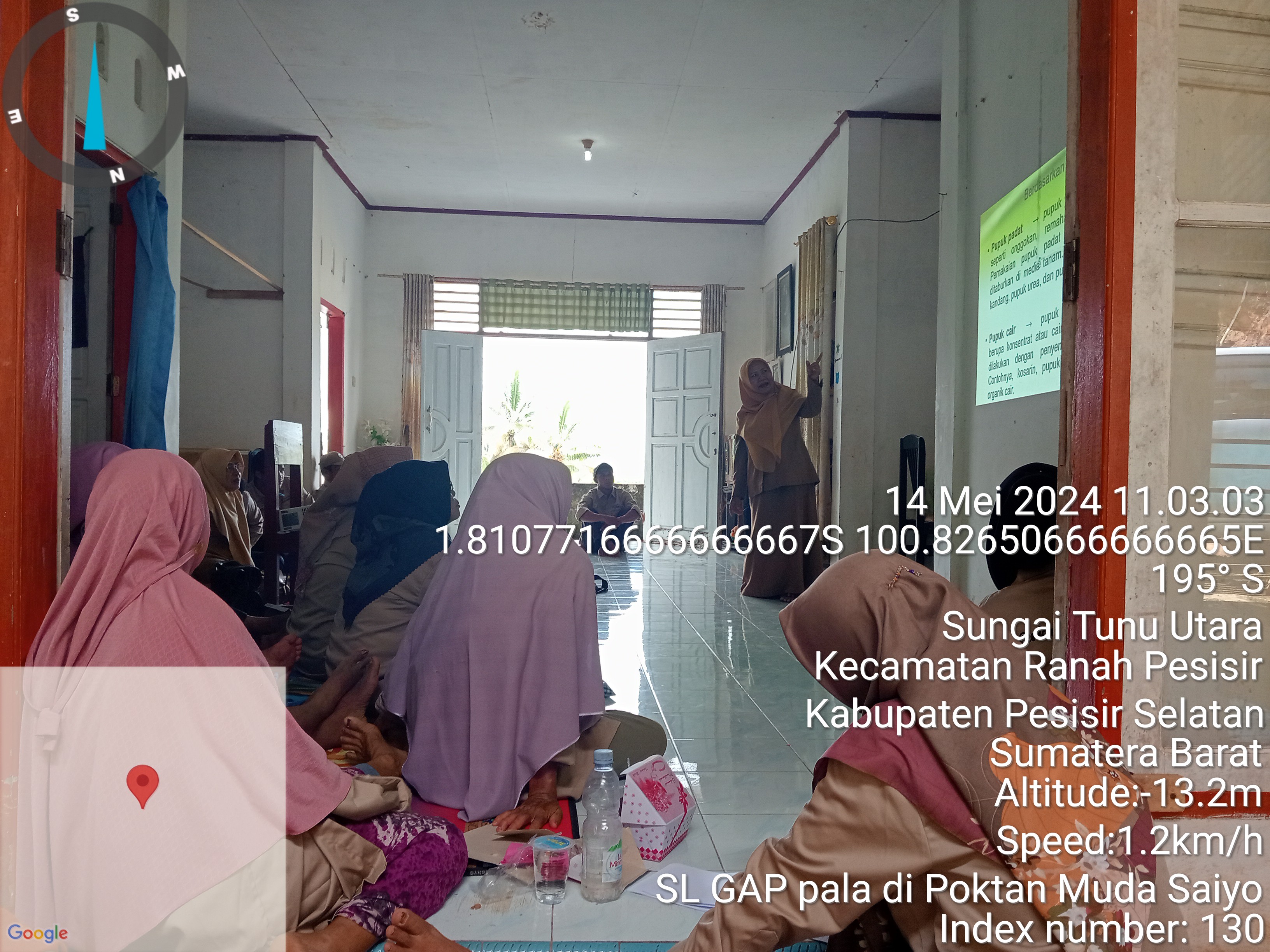 Sekolah Lapang GAP Tanaman Pala