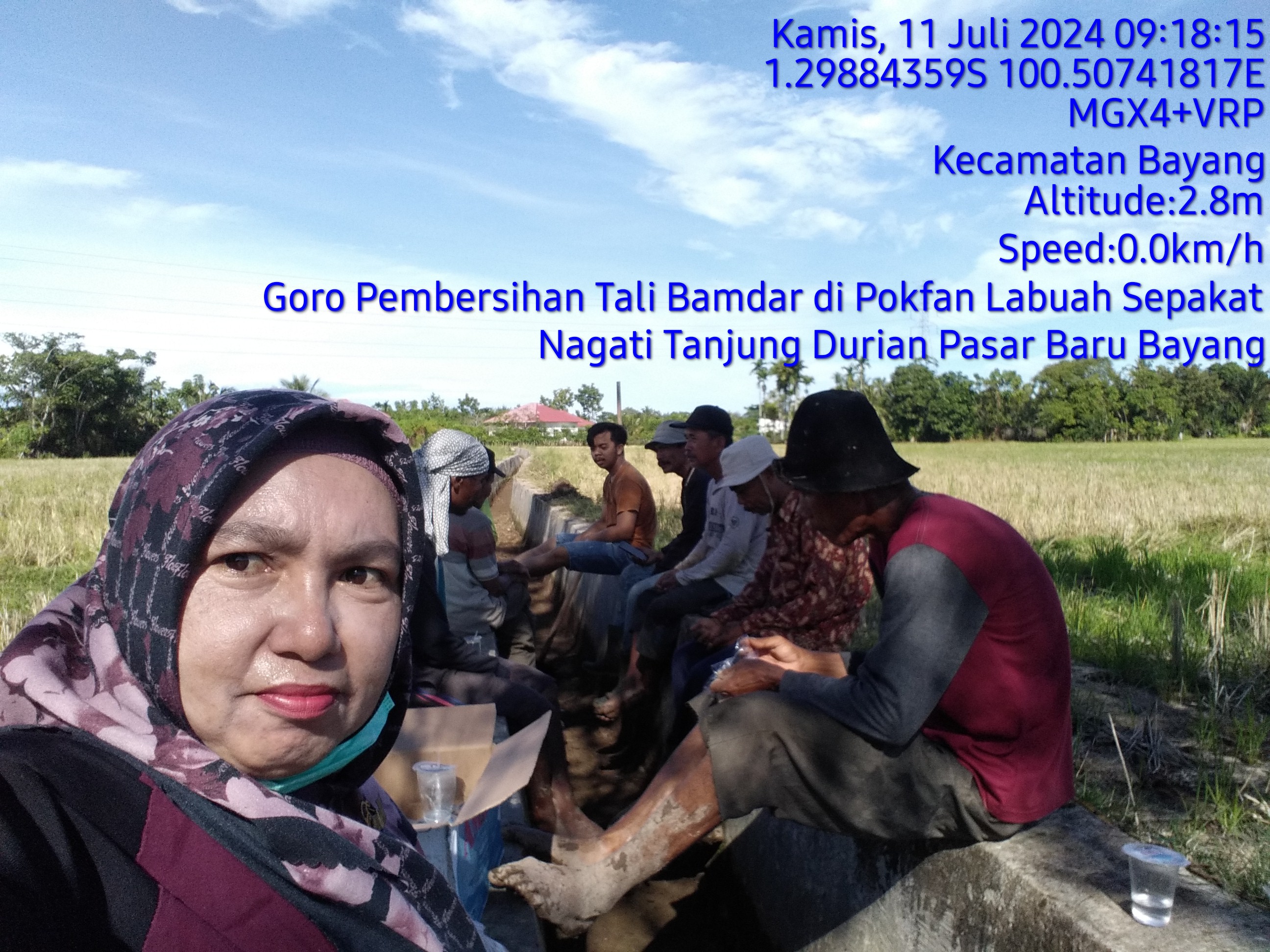 GORO PEMBERSIHAN TALI BANDAR DI POKTAN LABUAH SEPAKAT