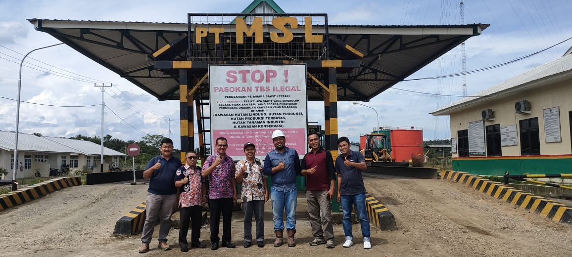 Monitoring dan Pengawasan Unit Usaha Perkebunan ke PT Muara Sawit Lestari