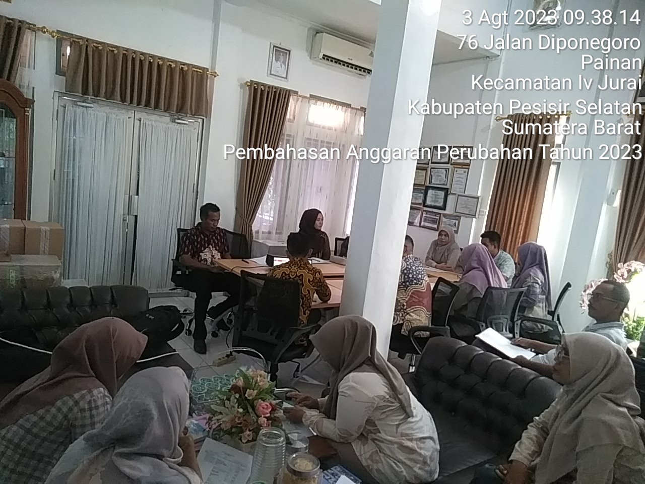 KADISTAN PIMPIN RAPAT INTERNAL PEMBAHASAN USULAN PERUBAHAN TA 2023 LINGKUP DINAS PERTANIAN