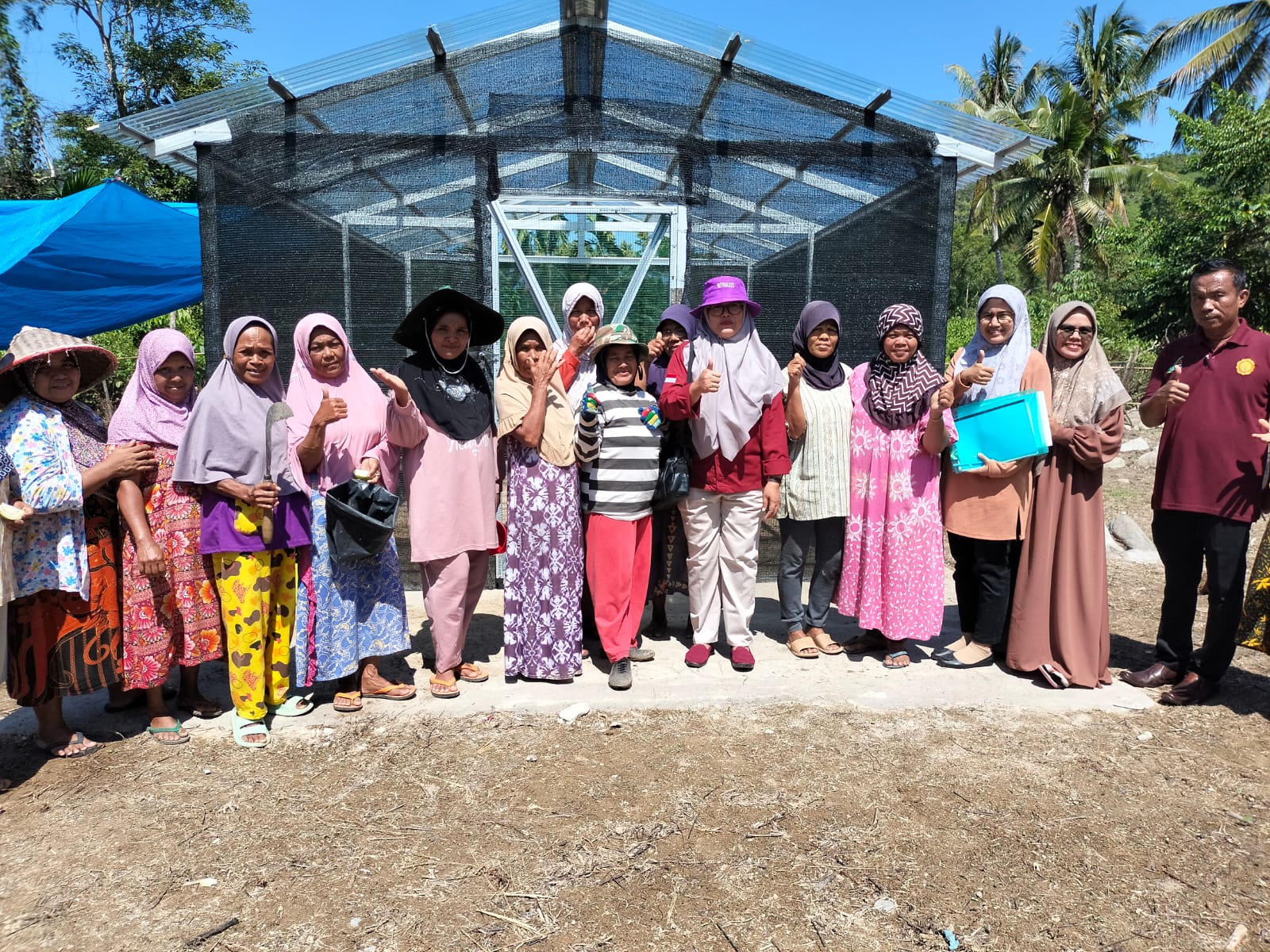 MONEV KEGIATAN P2L DI KWT SARI BULAN KECAMATAN IV JURAI