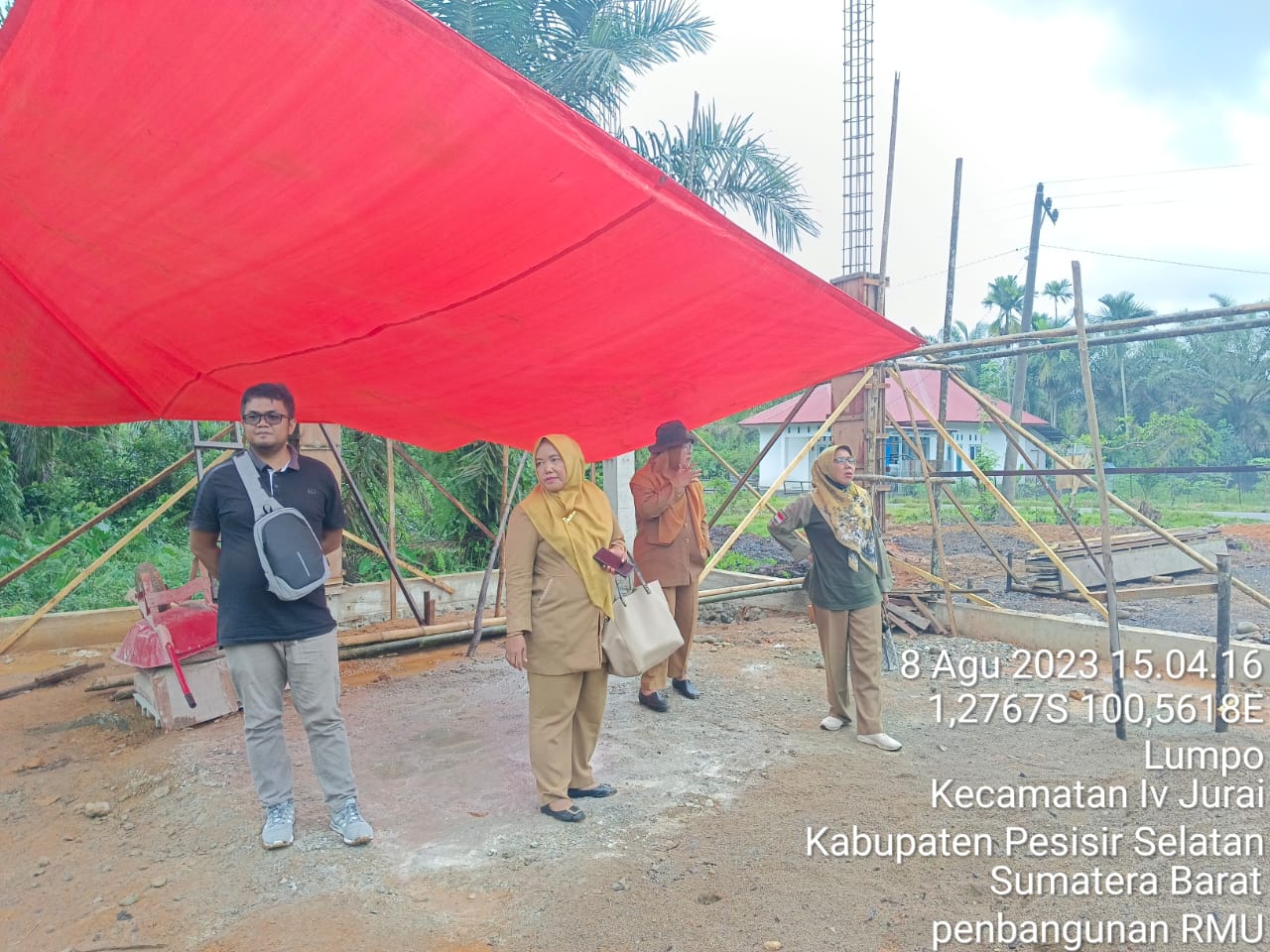 MONEV PEMBANGUNAN RMU DI KECAMATAN IV JURAI