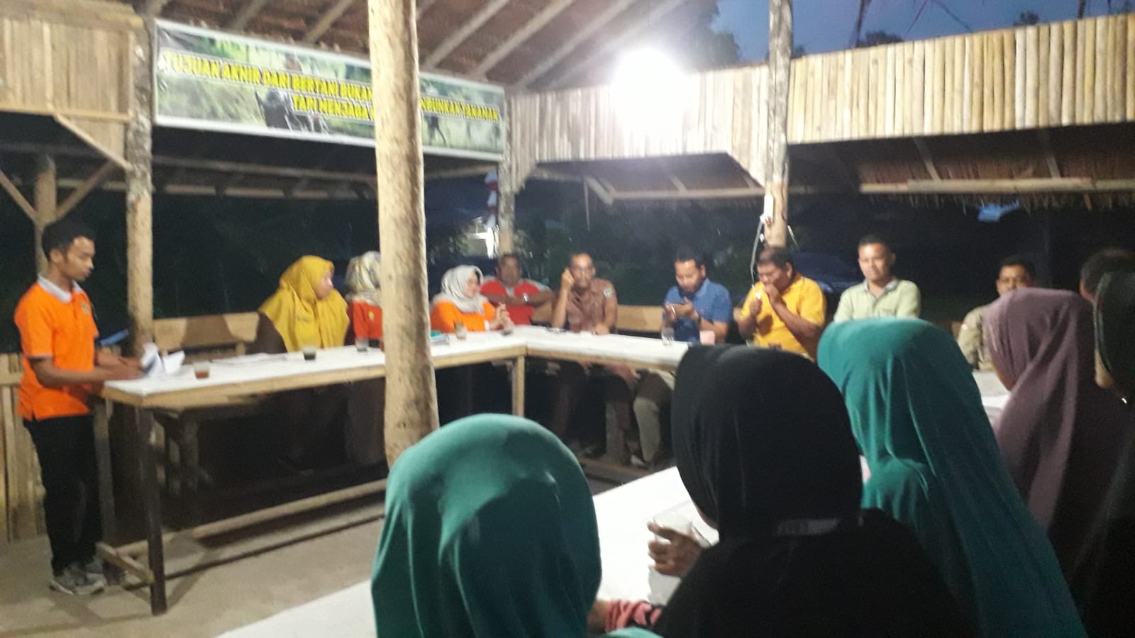 MENDAMPINGI TIM CPCL BANTUAN TERNAK DI KECAMATAN BAYANG