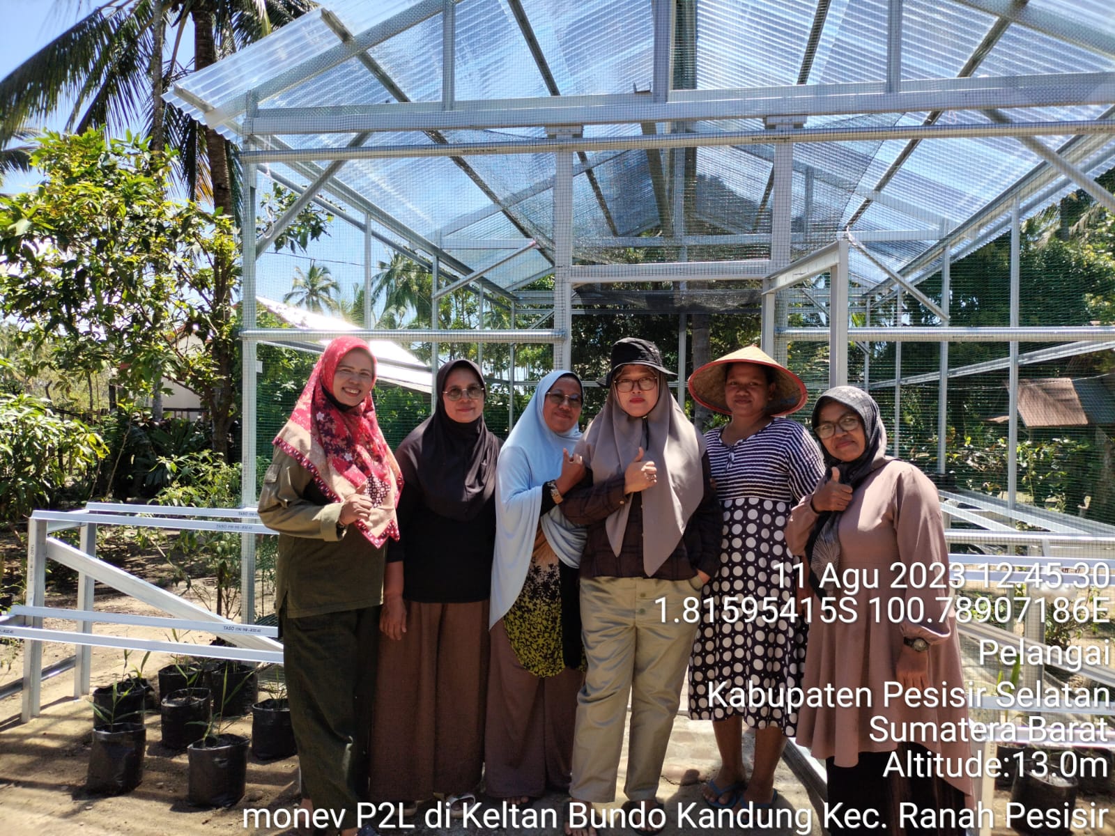 MONEV KEGIATAN P2L DI KELTAN BUNDO KANDUANG KECAMATAN RANAH PESISIR